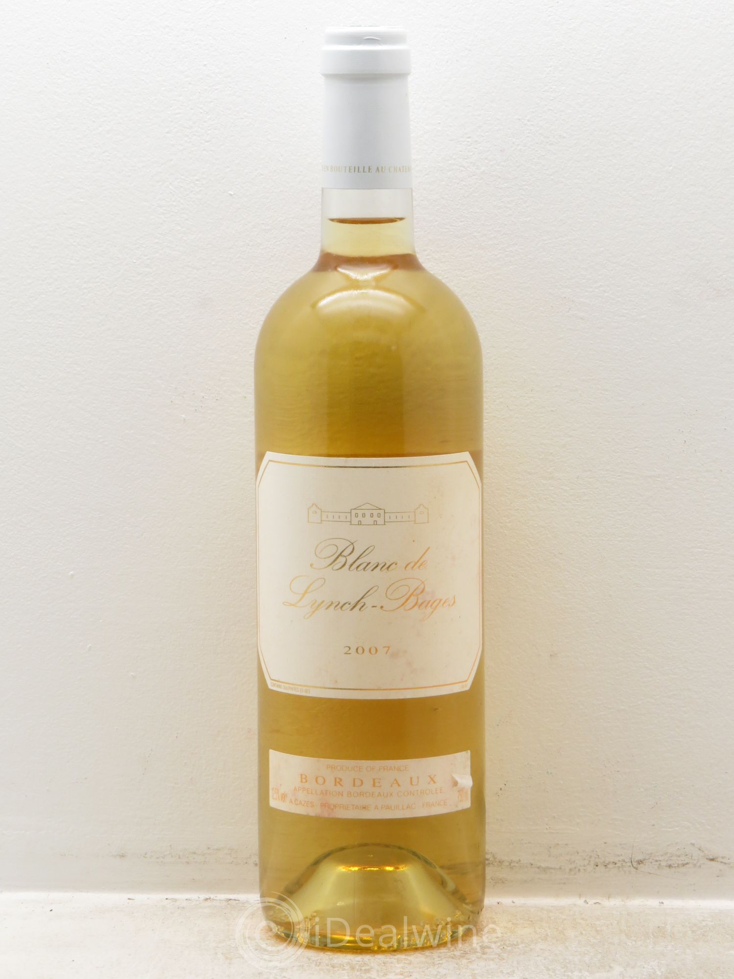 Blanc de Lynch Bages 2007 - Lot de 1 bouteille - 0