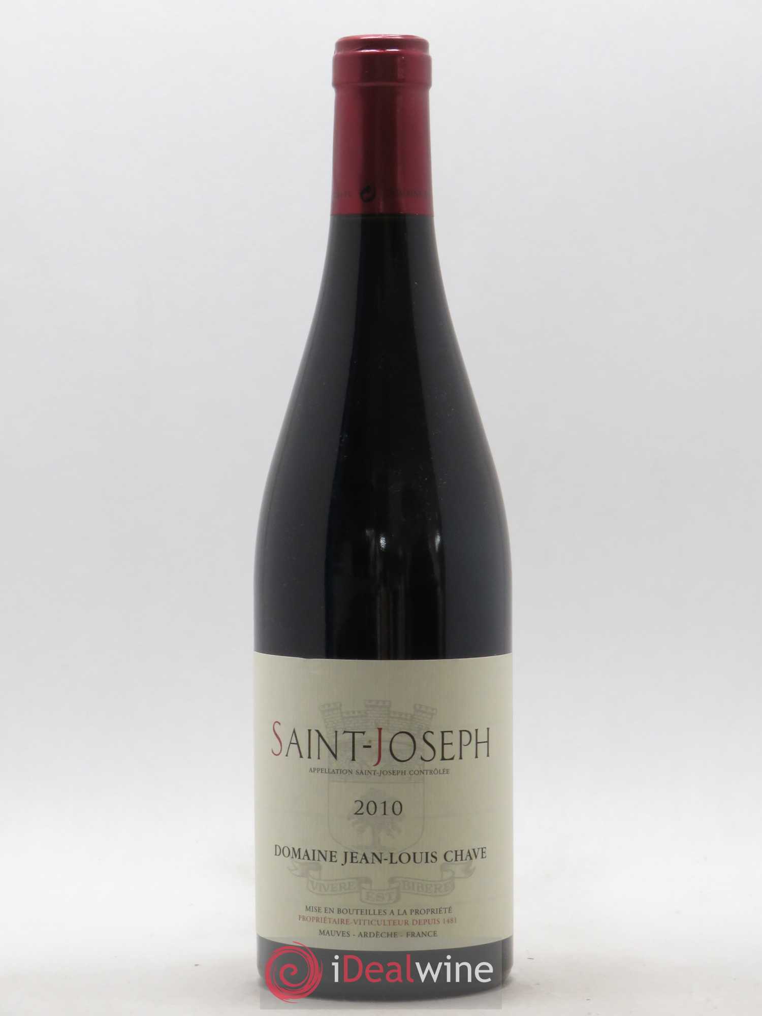 Saint-Joseph Jean-Louis Chave 2010 - Lot de 1 bouteille - 0