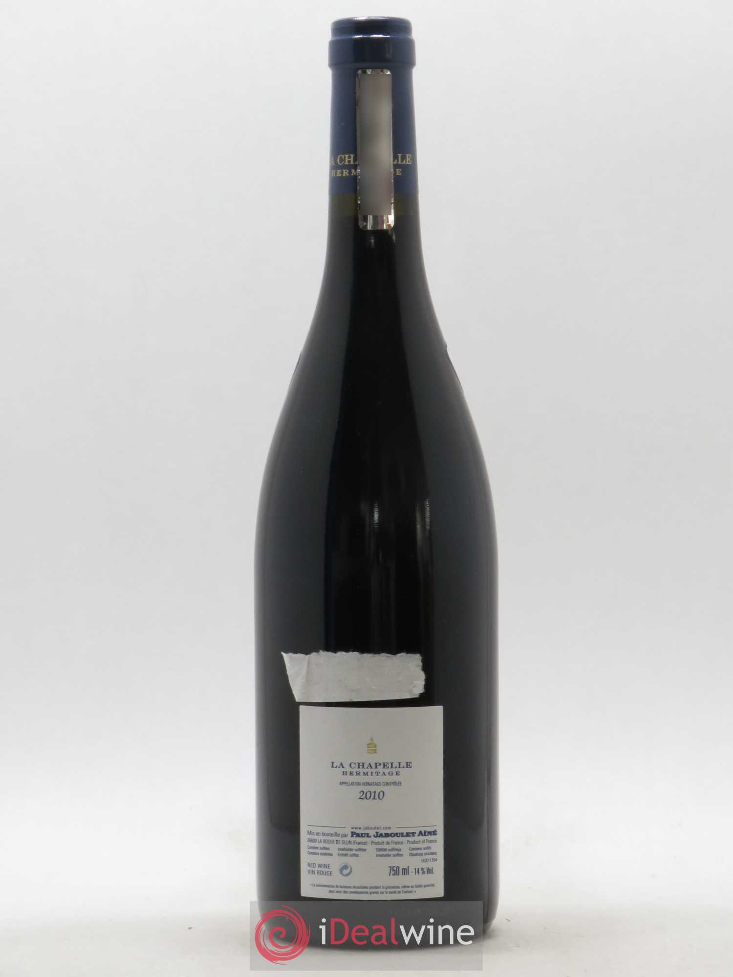Hermitage La Chapelle Paul Jaboulet Ainé 2010 - Lot de 1 bouteille - 1