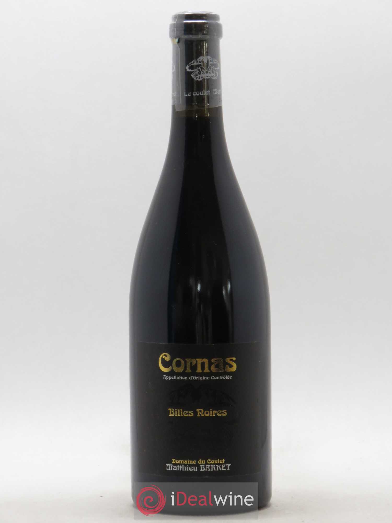 Cornas Billes Noires Coulet (Domaine du) - Matthieu Barret 2010 - Lot de 1 bouteille - 0