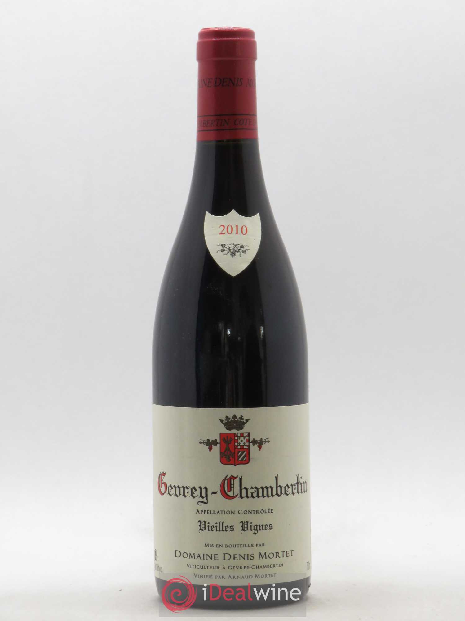 Gevrey-Chambertin Vieilles vignes Denis Mortet (Domaine) 2010 - Lot de 1 bouteille - 0