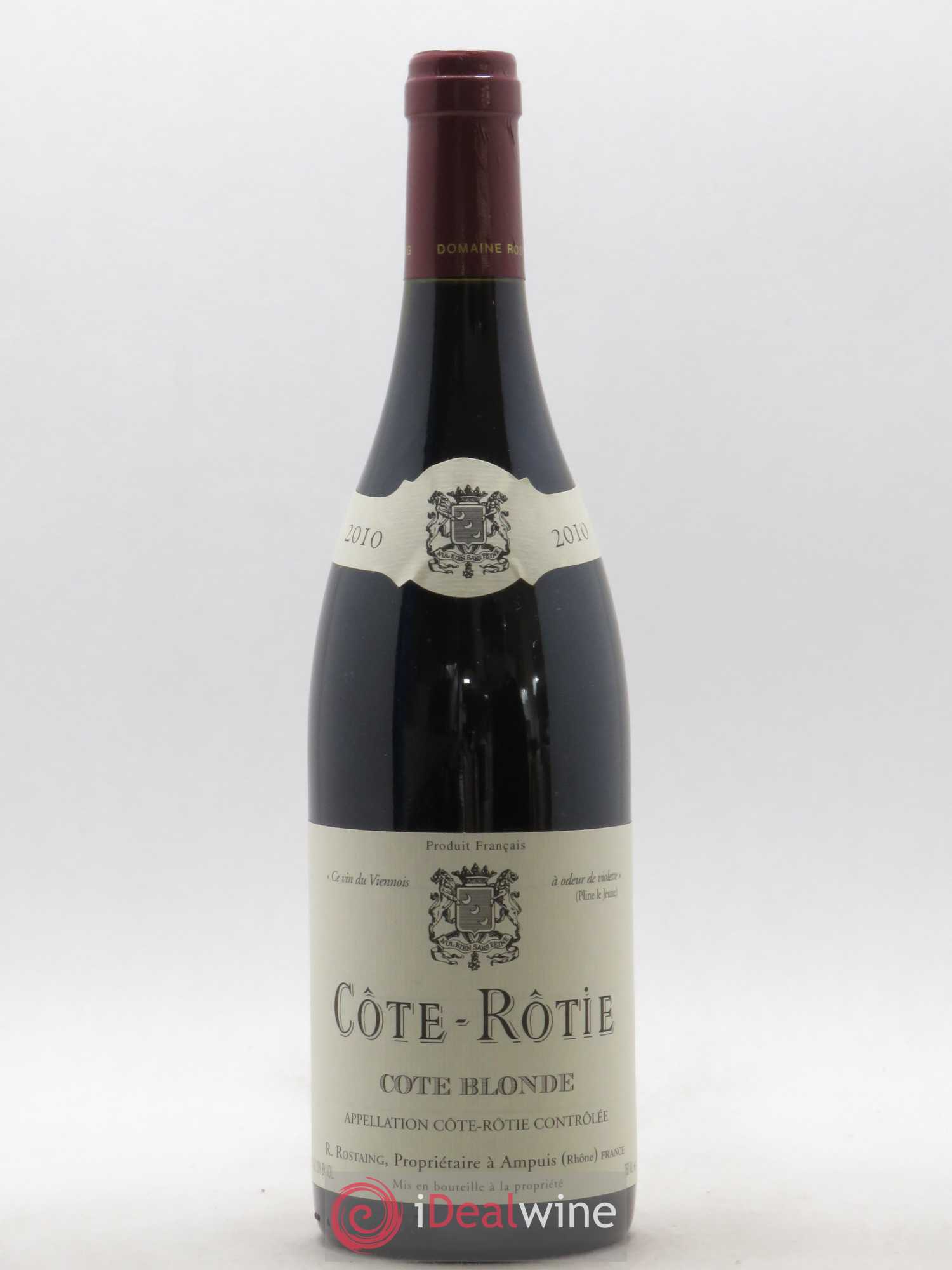 Côte-Rôtie Côte Blonde René Rostaing 2010 - Posten von 1 Flasche - 0