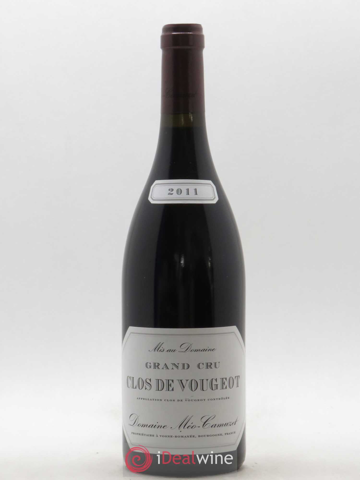 Clos de Vougeot Grand Cru Méo-Camuzet (Domaine) 2011 - Lot de 1 bouteille - 0
