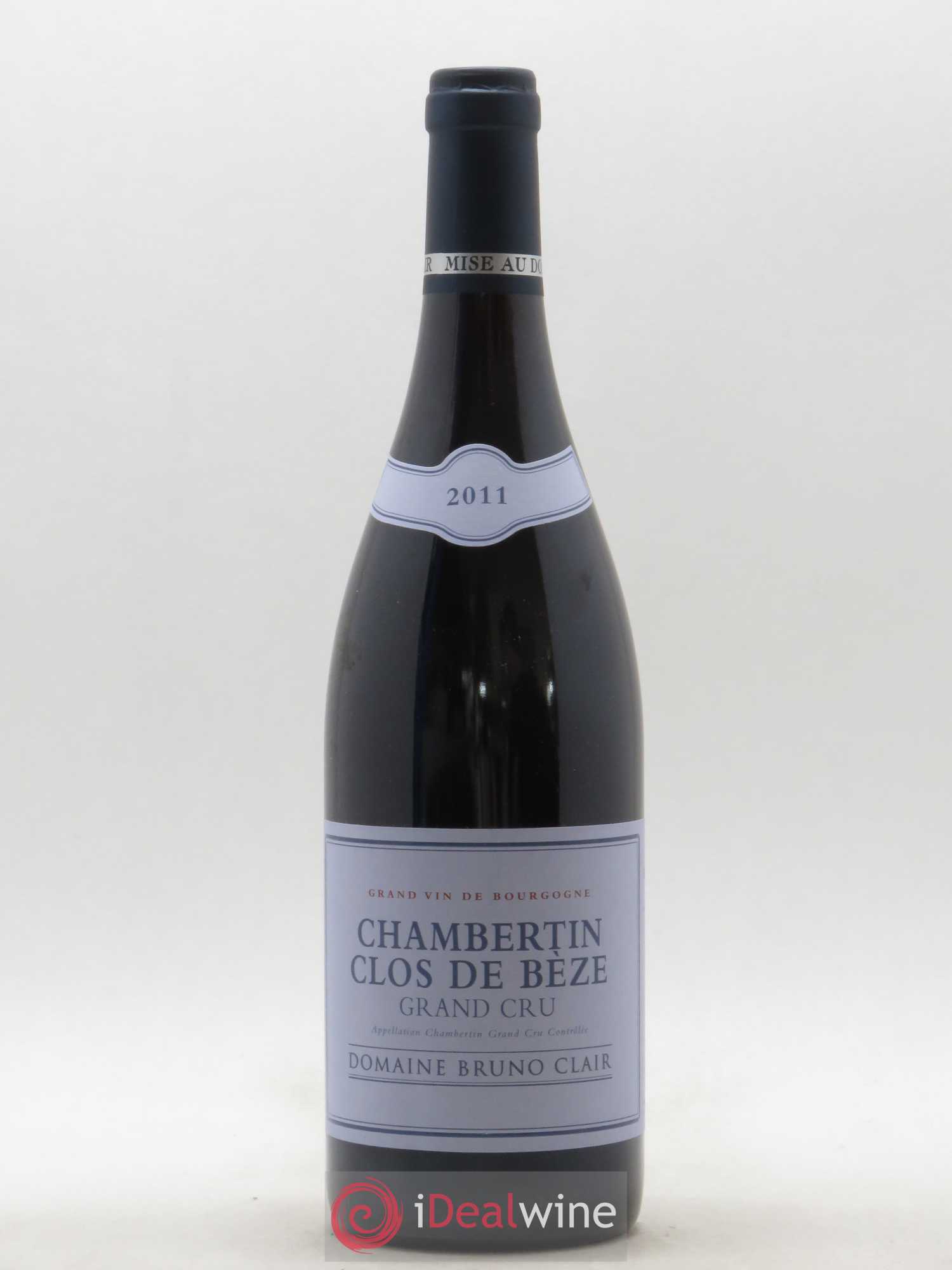 Chambertin Clos de Bèze Grand Cru Bruno Clair (Domaine) 2011 - Lot de 1 bouteille - 0