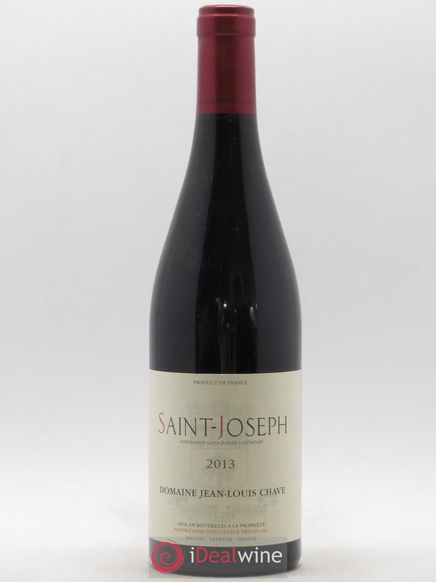 Saint-Joseph Jean-Louis Chave 2013 - Lot de 1 bouteille - 0