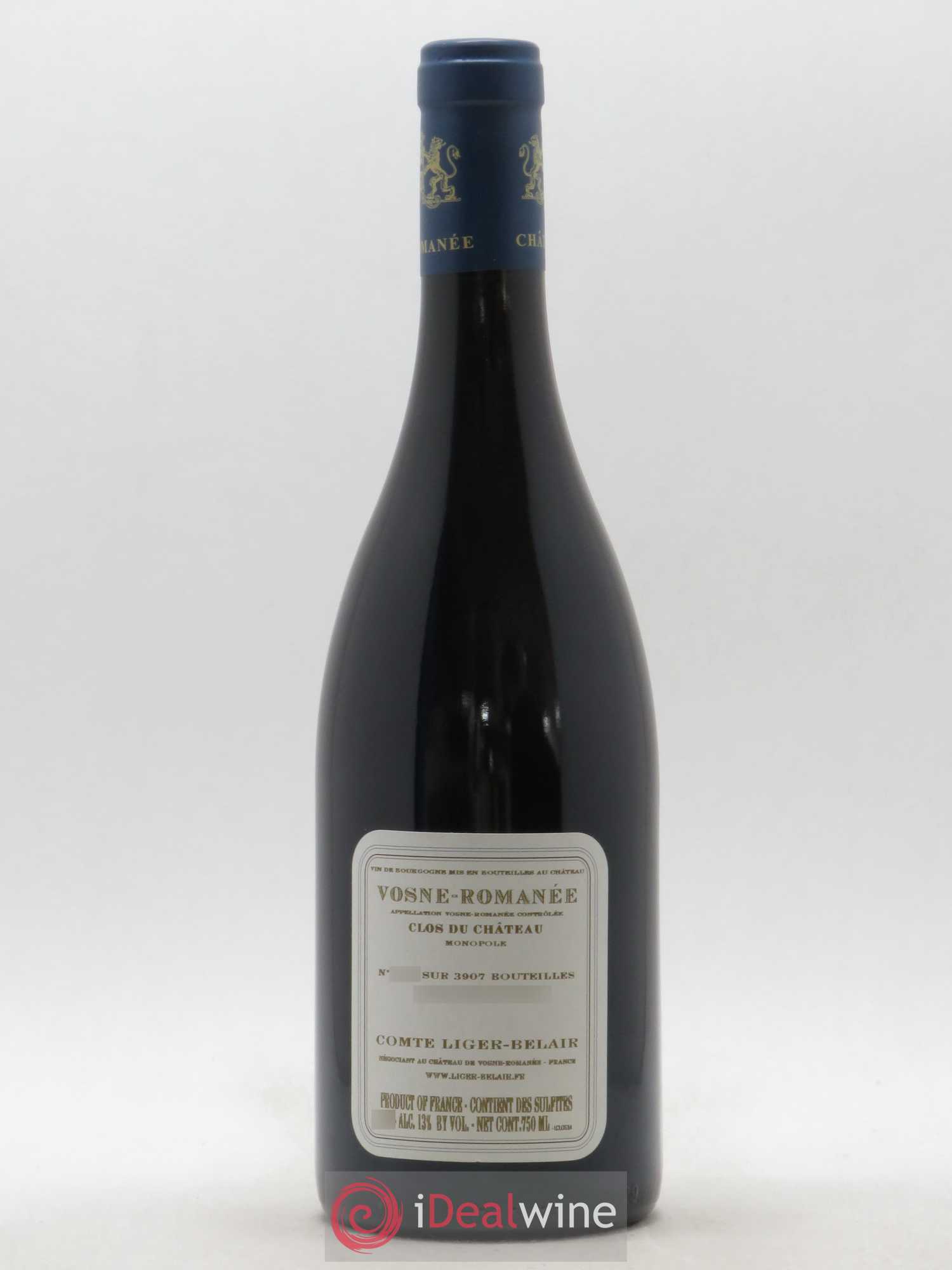 Vosne-Romanée Clos du Château Comte Liger-Belair (Domaine du) 2014 - Posten von 1 Flasche - 1