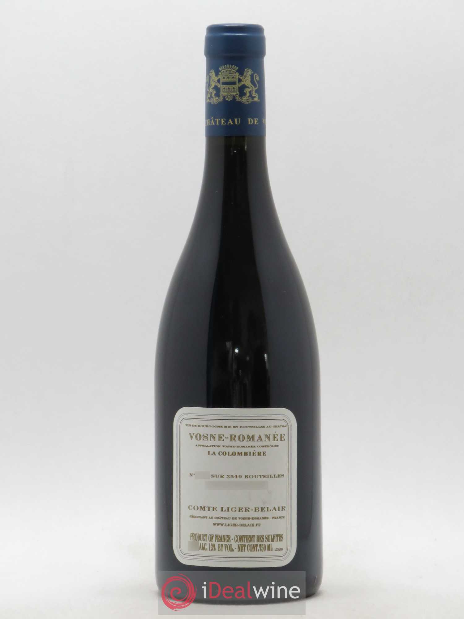 Vosne-Romanée La Colombière Comte Liger-Belair (Domaine du) 2014 - Lot de 1 bouteille - 1
