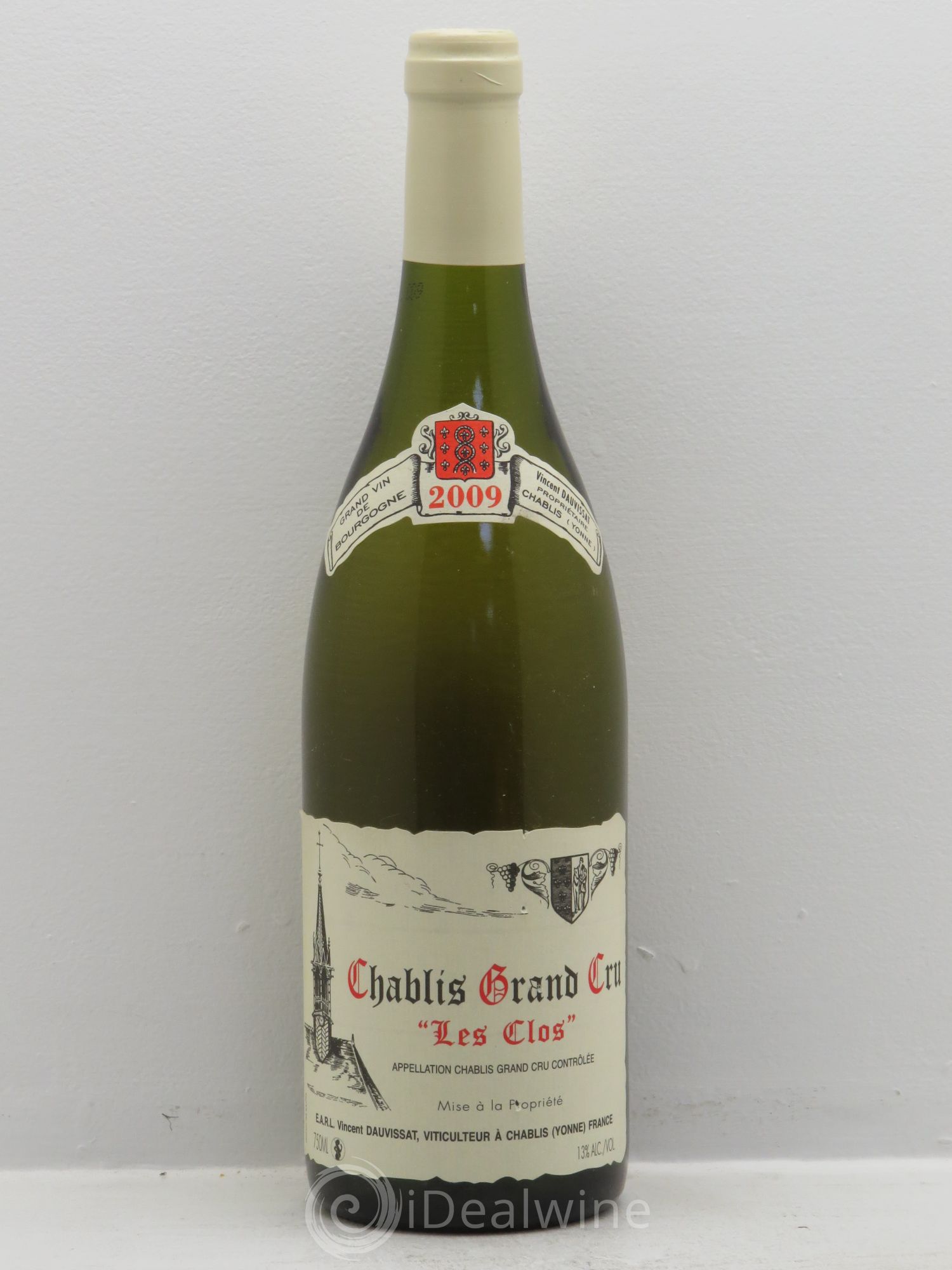 Chablis Grand Cru Les Clos Vincent Dauvissat (Domaine) (sans prix de réserve) 2009 - Lot de 1 bouteille - 0