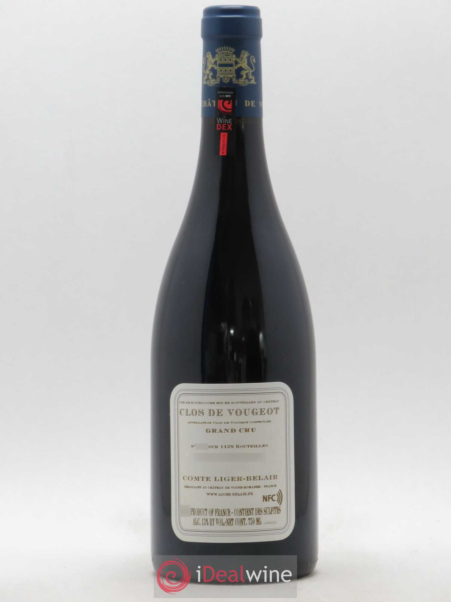 Clos de Vougeot Grand Cru Comte Liger-Belair 2016 - Lot de 1 bouteille - 1