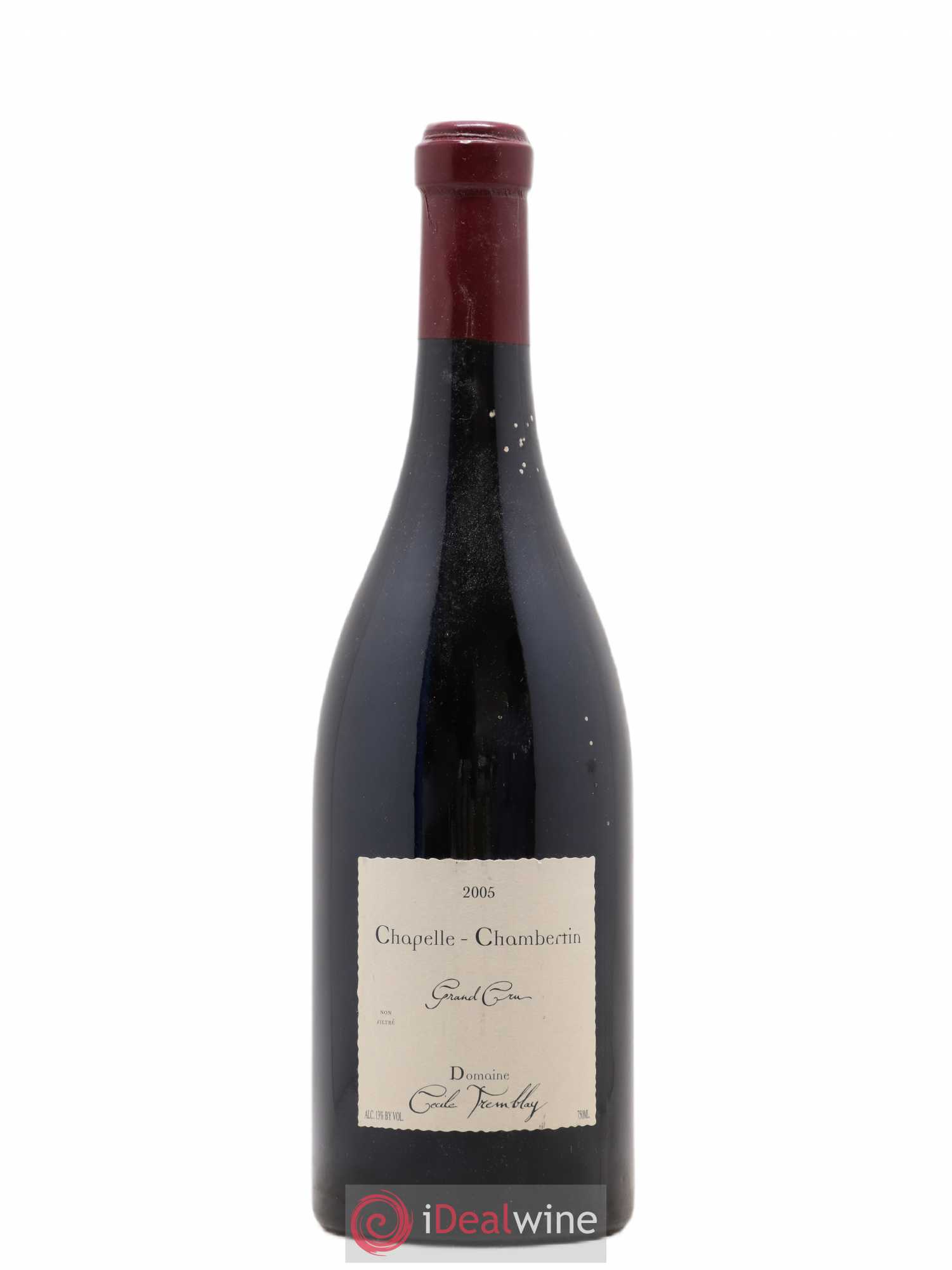 Chapelle-Chambertin Grand Cru Cécile Tremblay 2005 - Lot de 1 bouteille - 0