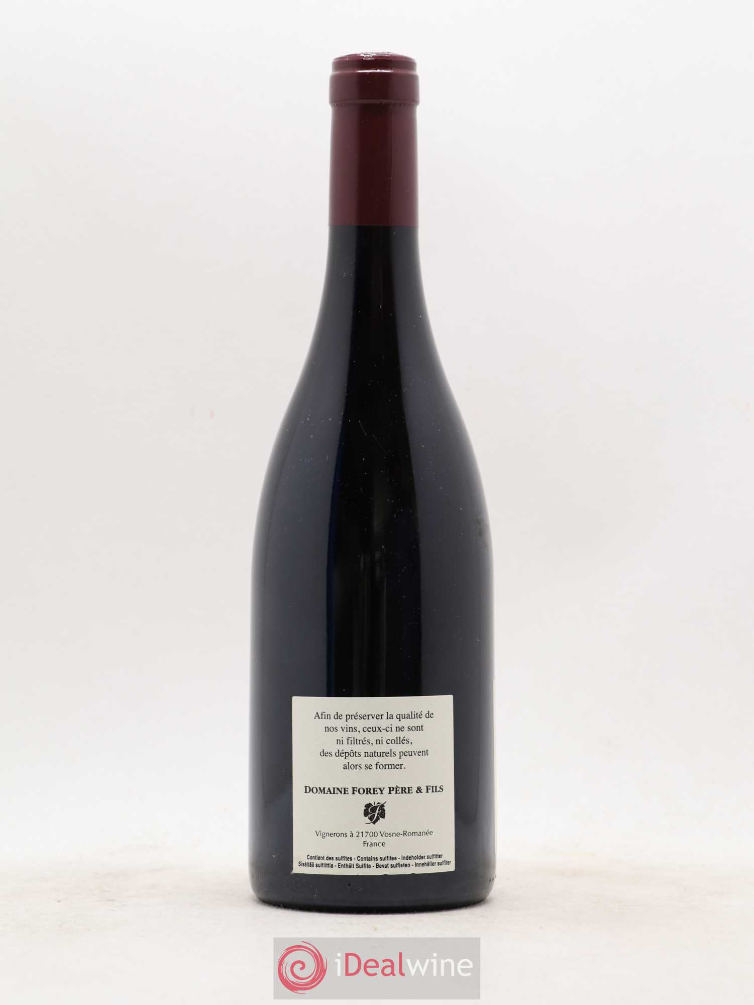 Vosne-Romanée 1er Cru Les Gaudichots Forey Père et Fils (Domaine) (sans prix de réserve) 2012 - Lot de 1 bouteille - 1