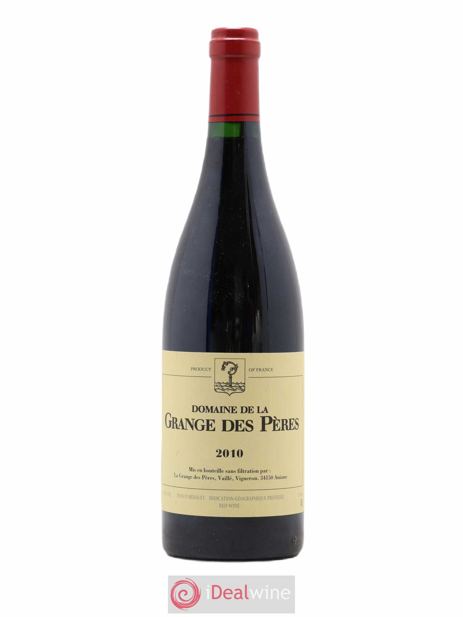 Pays d'Hérault Grange des Pères Laurent Vaillé 2010 - Lot de 1 bouteille - 0
