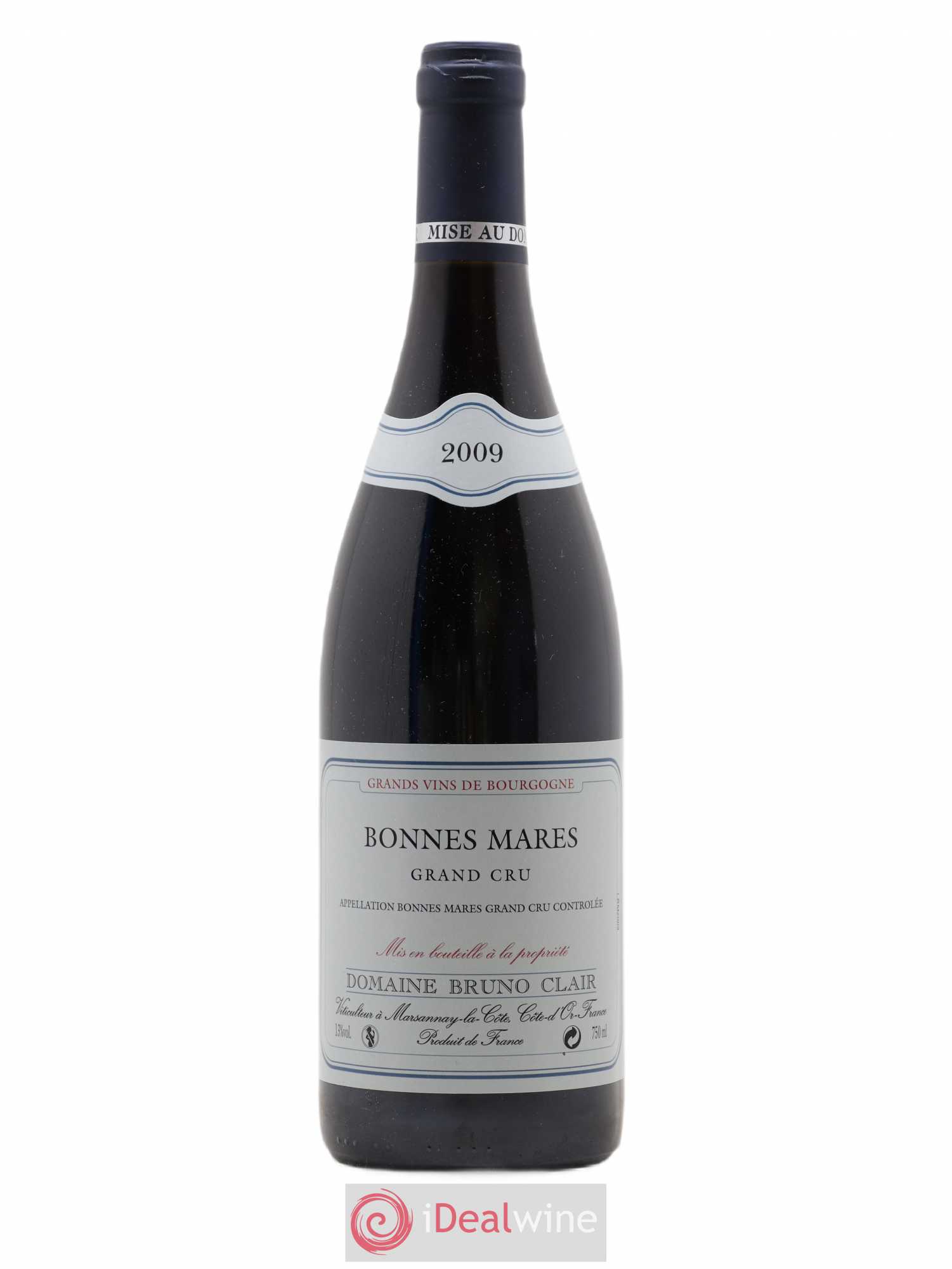 Bonnes-Mares Grand Cru Bruno Clair (Domaine) 2009 - Lot de 1 bouteille - 0