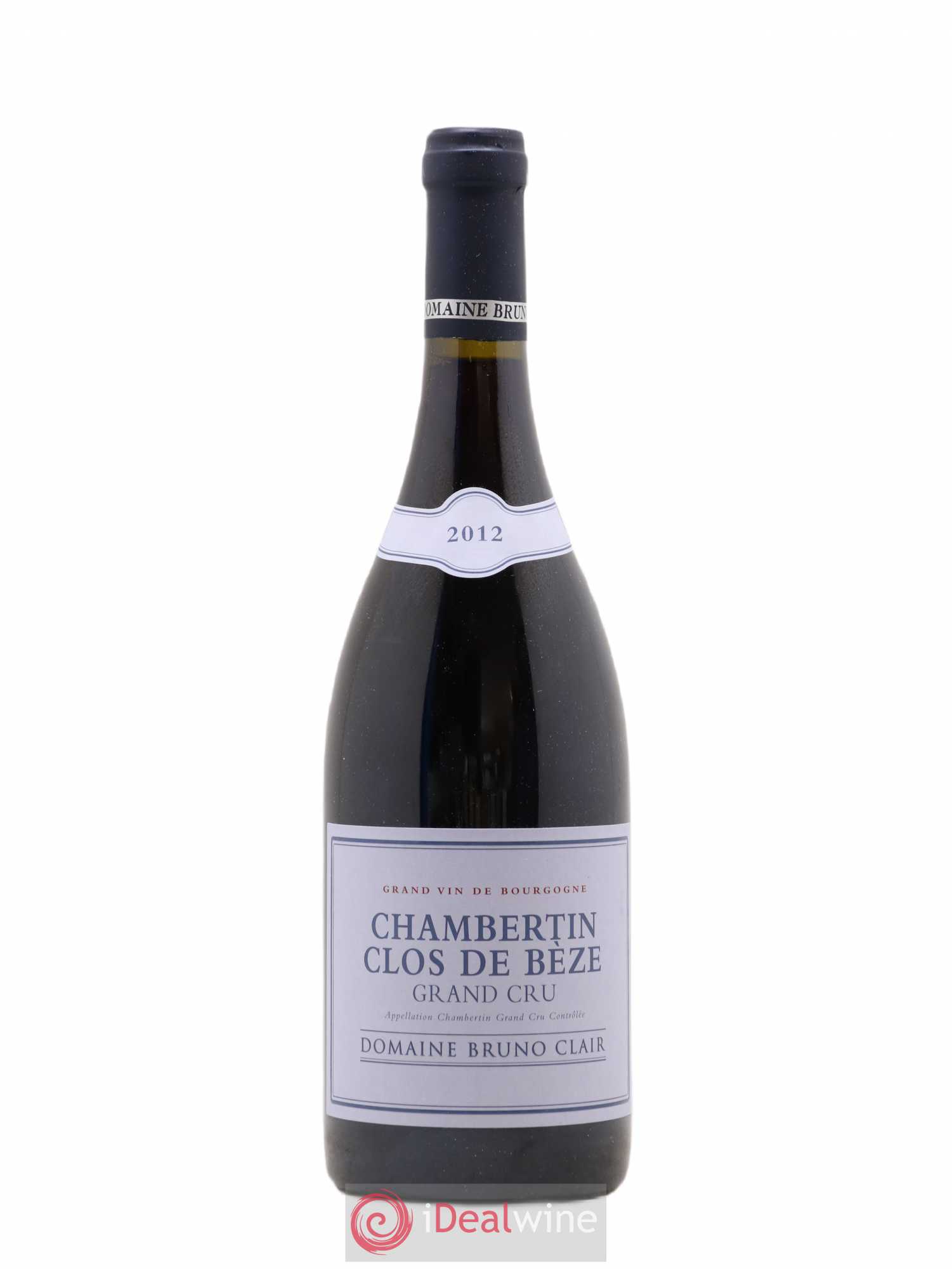 Chambertin Clos de Bèze Grand Cru Bruno Clair (Domaine) 2012 - Lot de 1 bouteille - 0