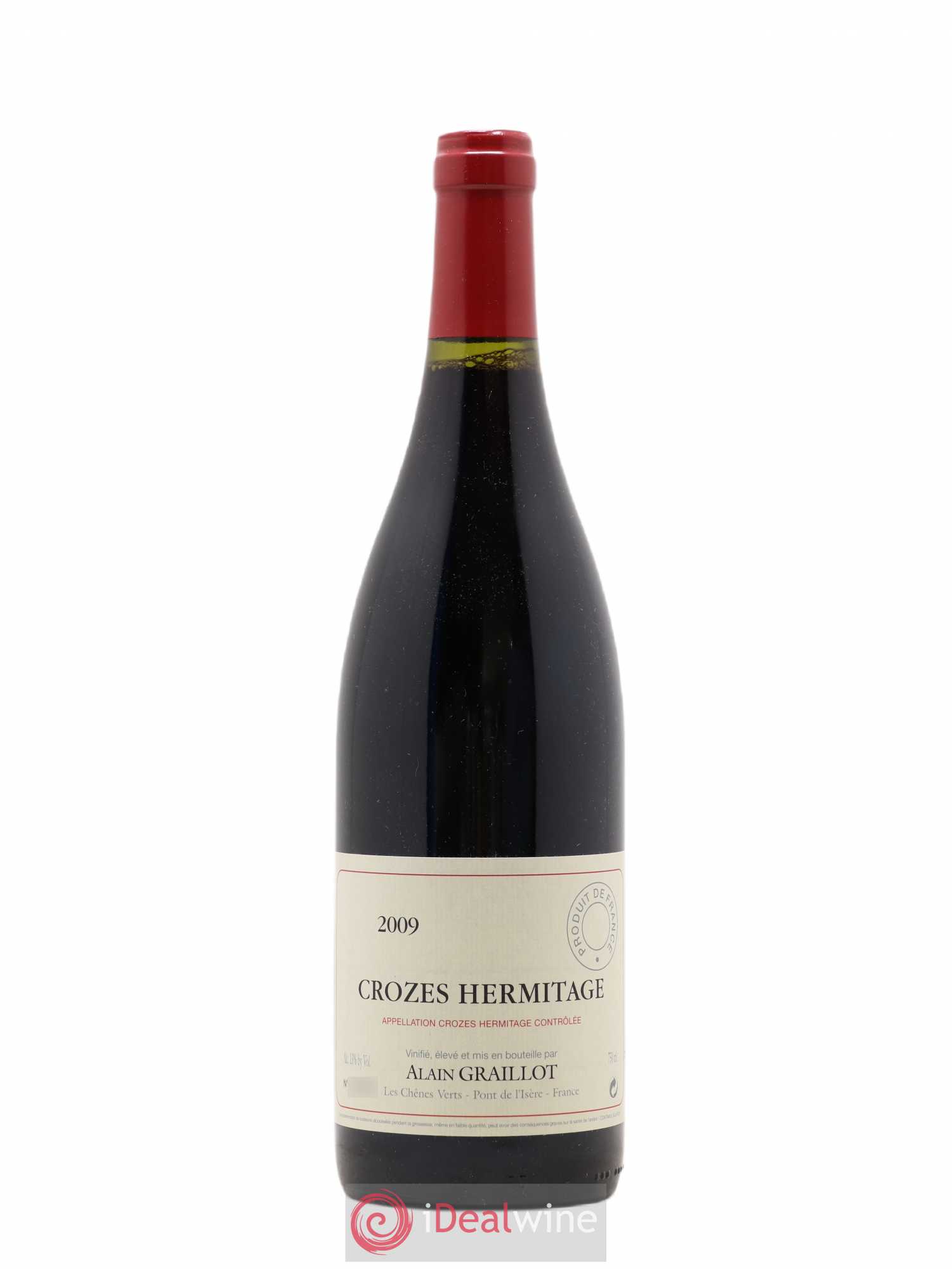 Crozes-Hermitage Domaine Graillot 2009 - Lot de 1 bouteille - 0