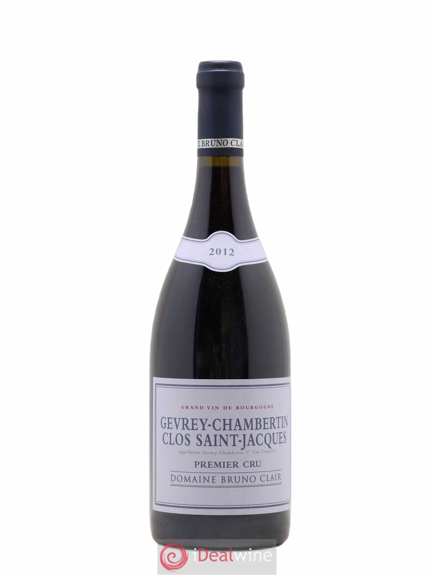 Gevrey-Chambertin 1er Cru Clos Saint-Jacques Bruno Clair (Domaine) 2012 - Lot de 1 bouteille - 0