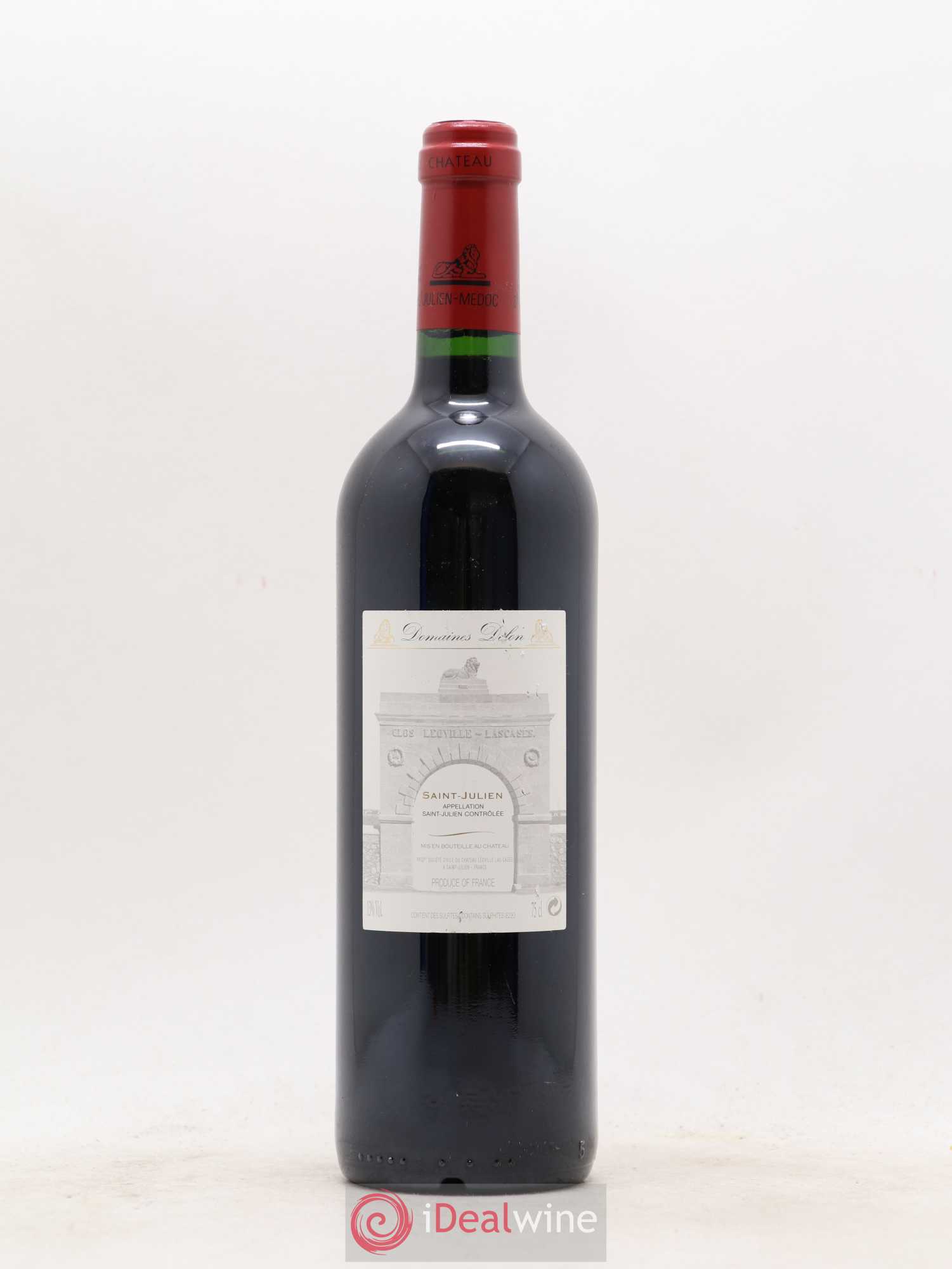 Château Léoville Las Cases 2ème Grand Cru Classé  (sans prix de réserve) 2005 - Lot de 1 bouteille - 1