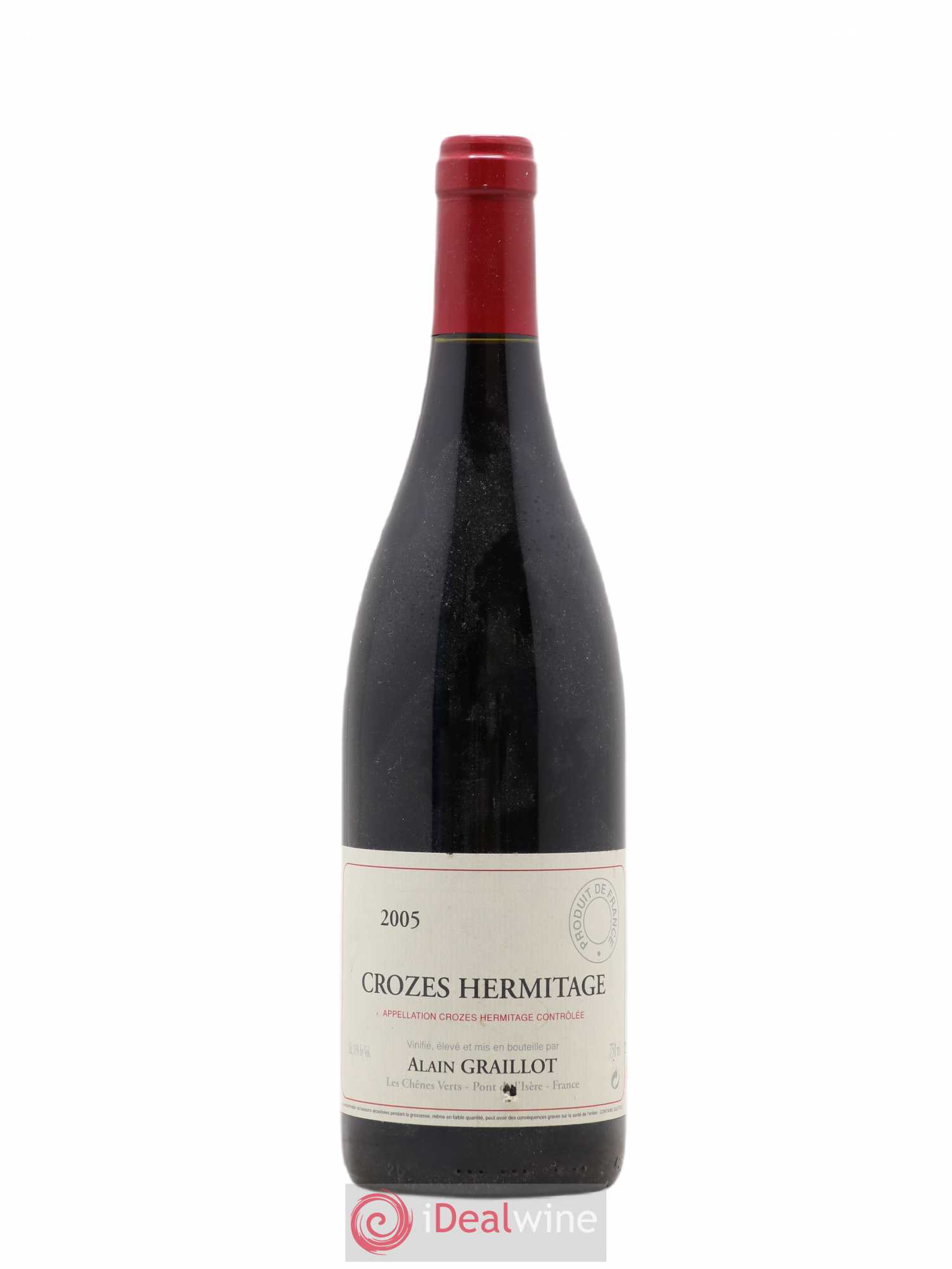 Crozes-Hermitage Domaine Graillot 2005 - Lot de 1 bouteille - 0