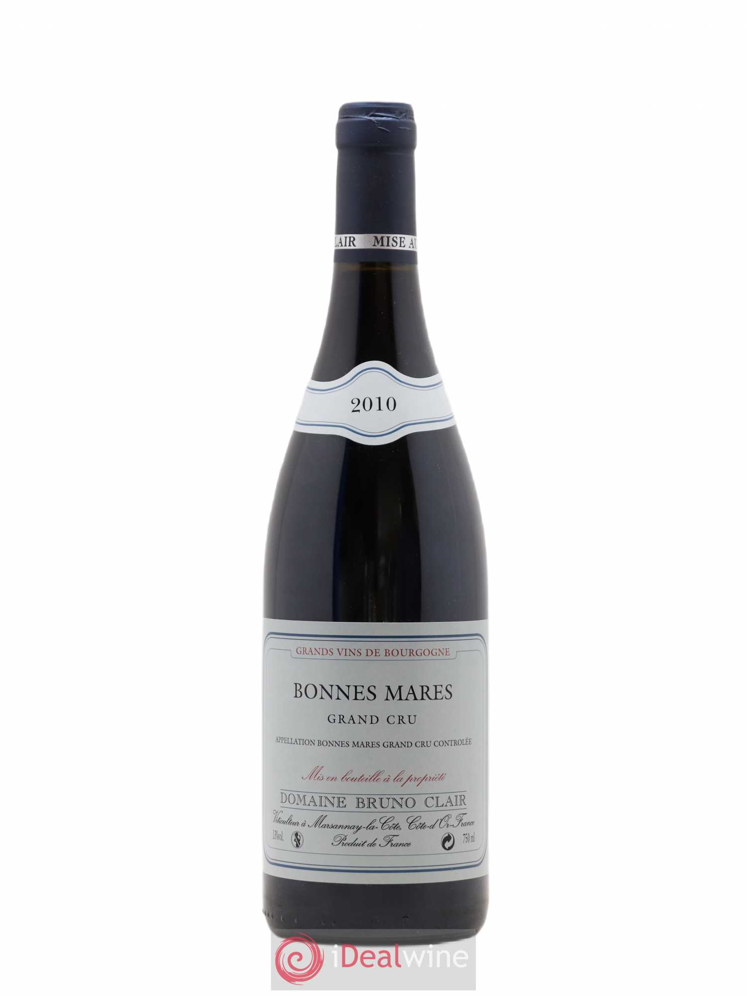 Bonnes-Mares Grand Cru Bruno Clair (Domaine) 2010 - Lot de 1 bouteille - 0