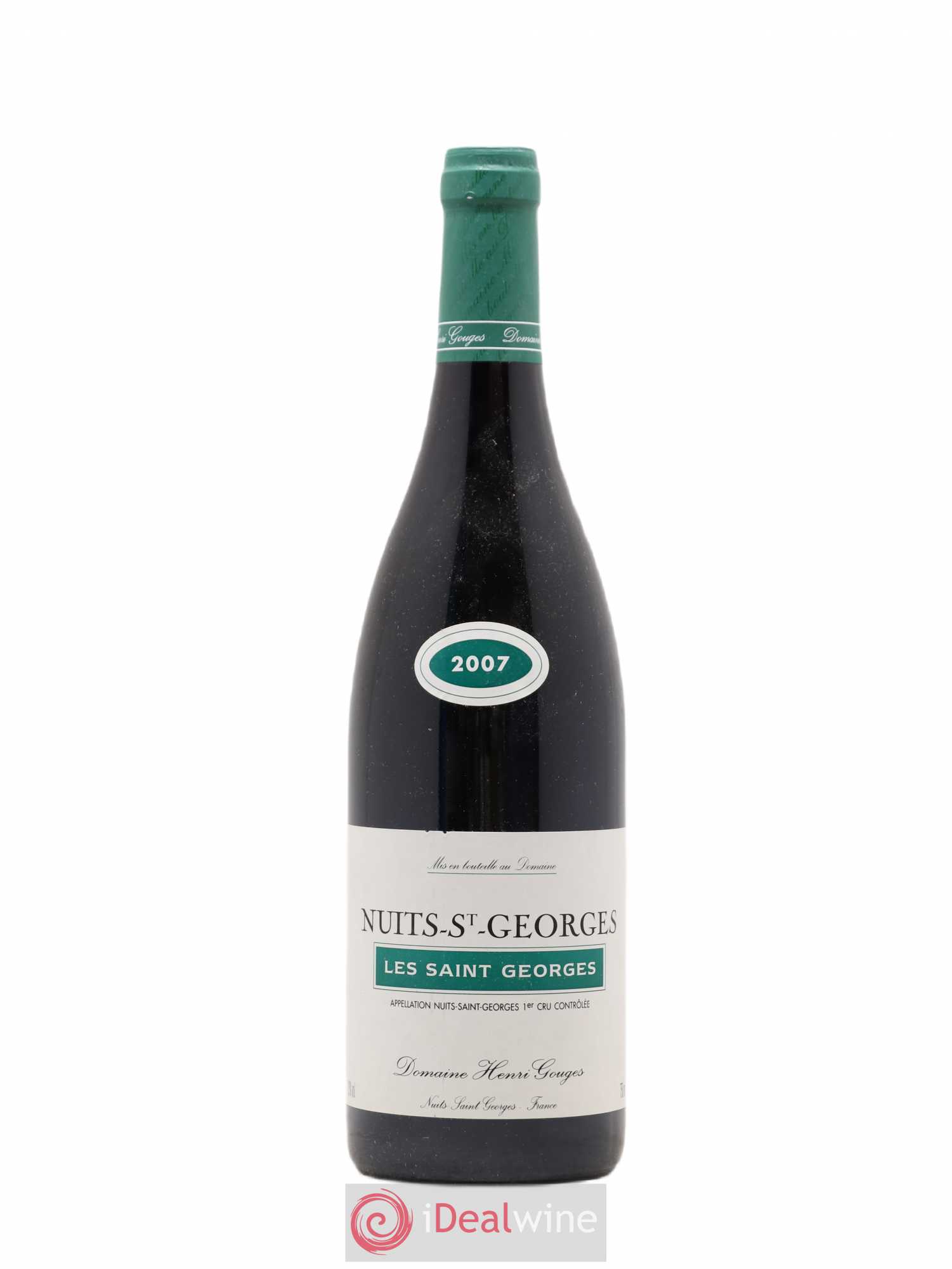 Nuits-Saint-Georges 1er Cru Les Saints Georges Henri Gouges 2007 - Lot de 1 bouteille - 0