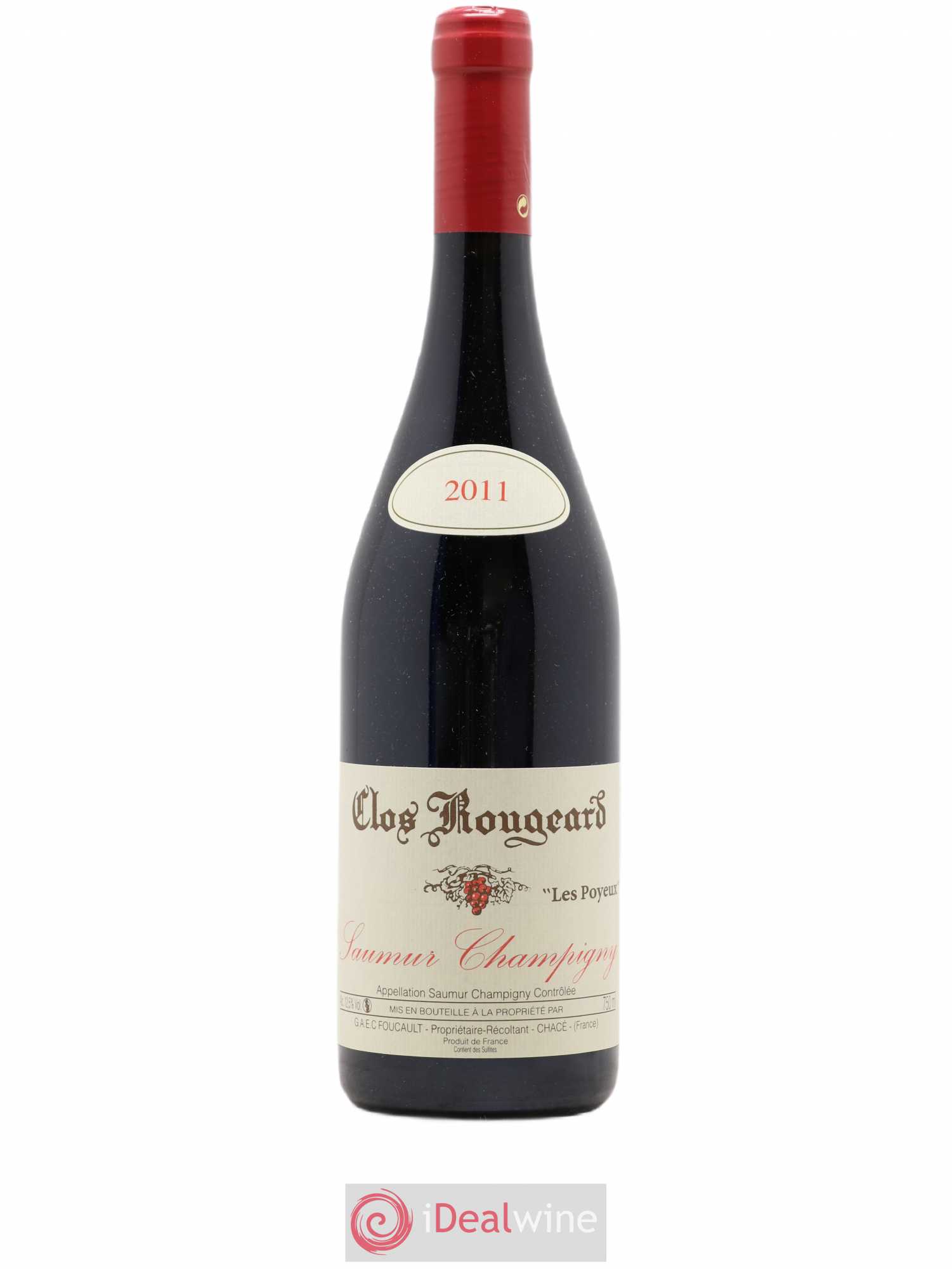 Saumur-Champigny Les Poyeux Clos Rougeard 2011 - Lot de 1 bouteille - 0