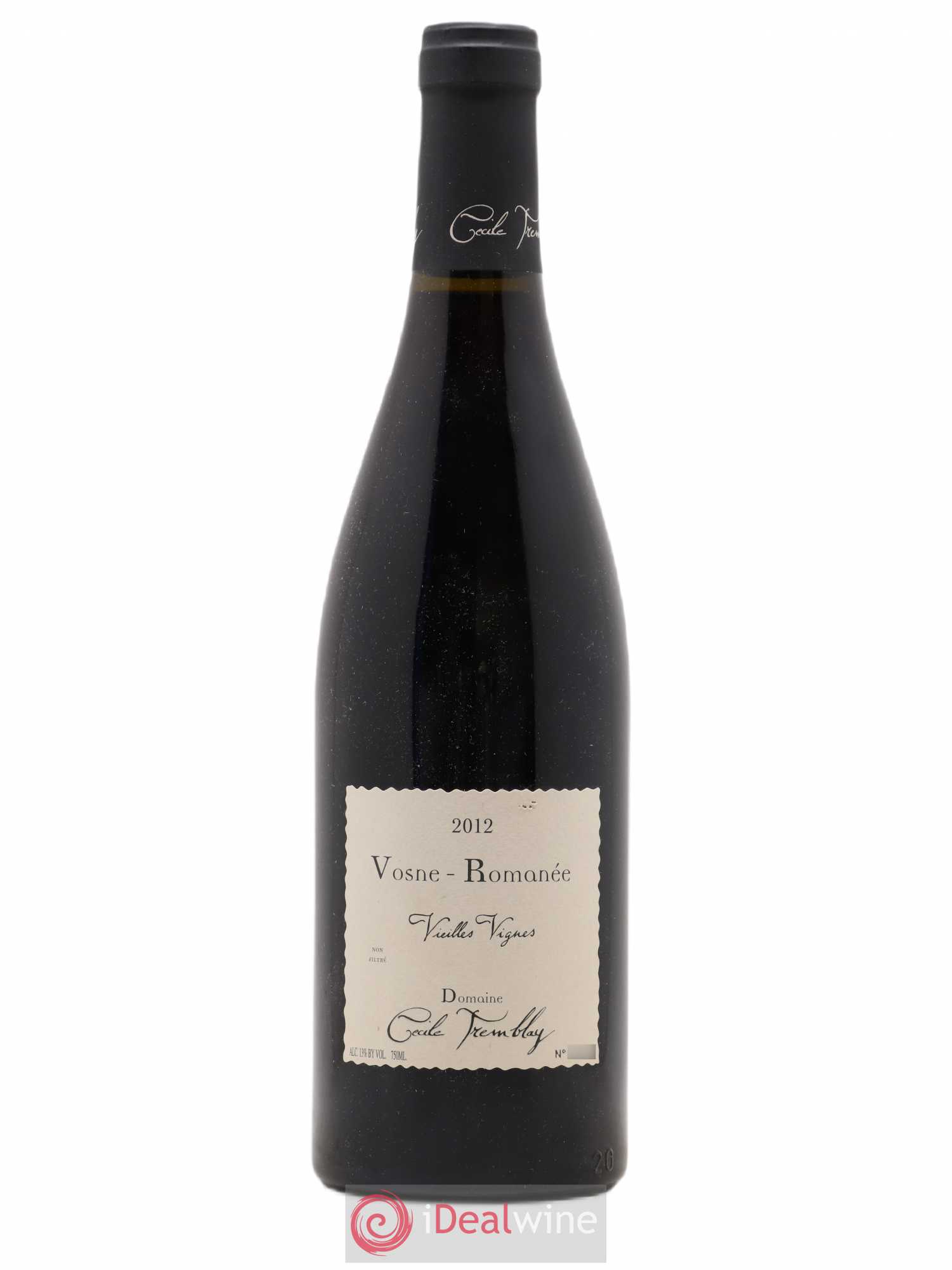 Vosne-Romanée Vieilles Vignes Cécile Tremblay 2012 - Lot de 1 bouteille - 0