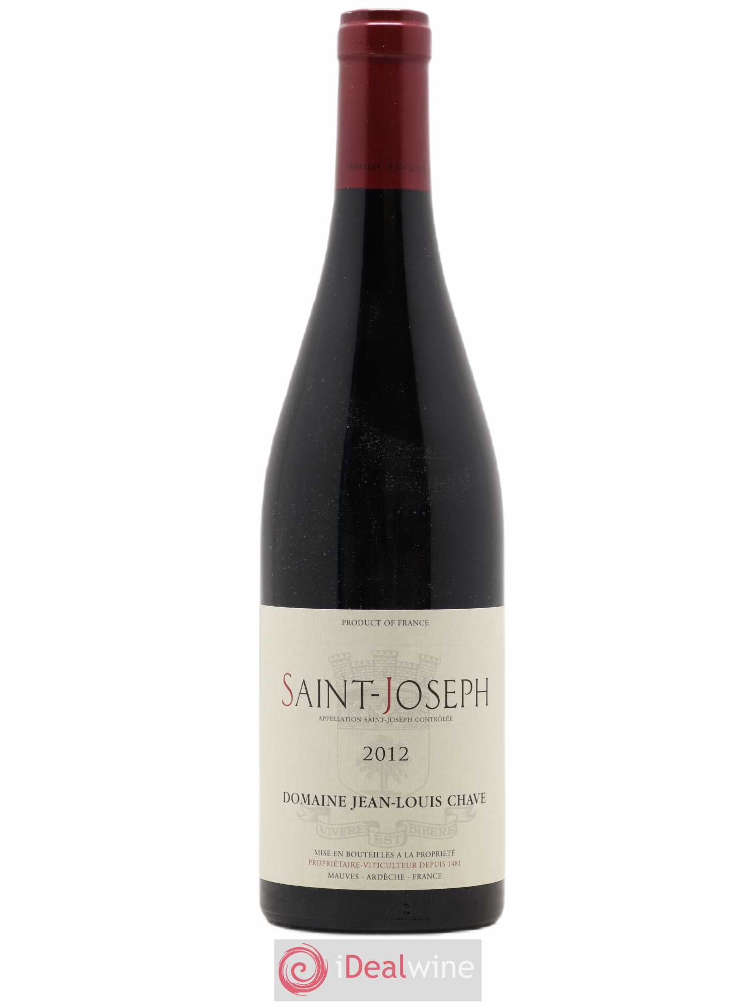 Saint-Joseph Jean-Louis Chave 2012 - Lot de 1 bouteille - 0