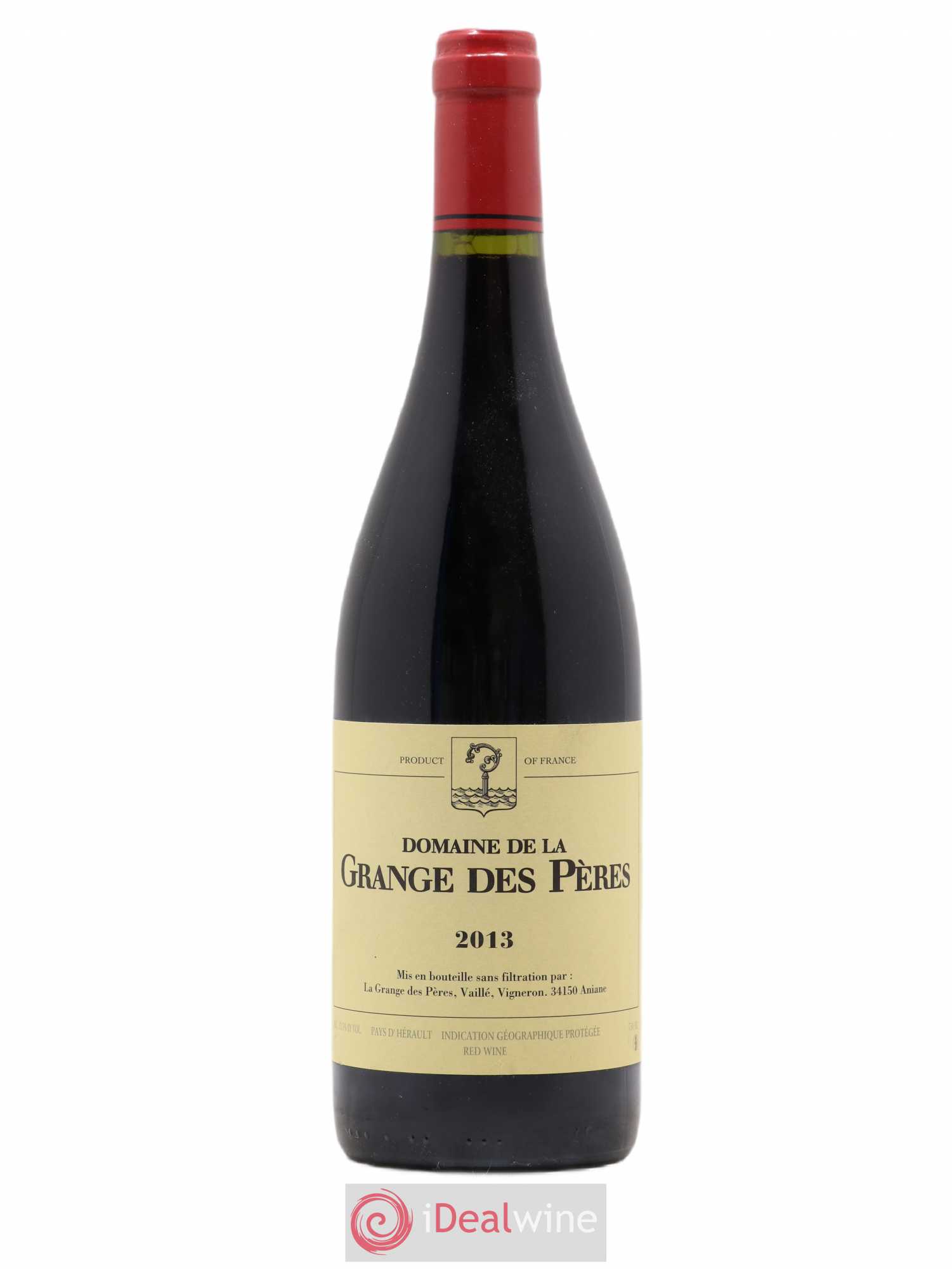 Pays d'Hérault Grange des Pères Laurent Vaillé 2013 - Lot de 1 bouteille - 0