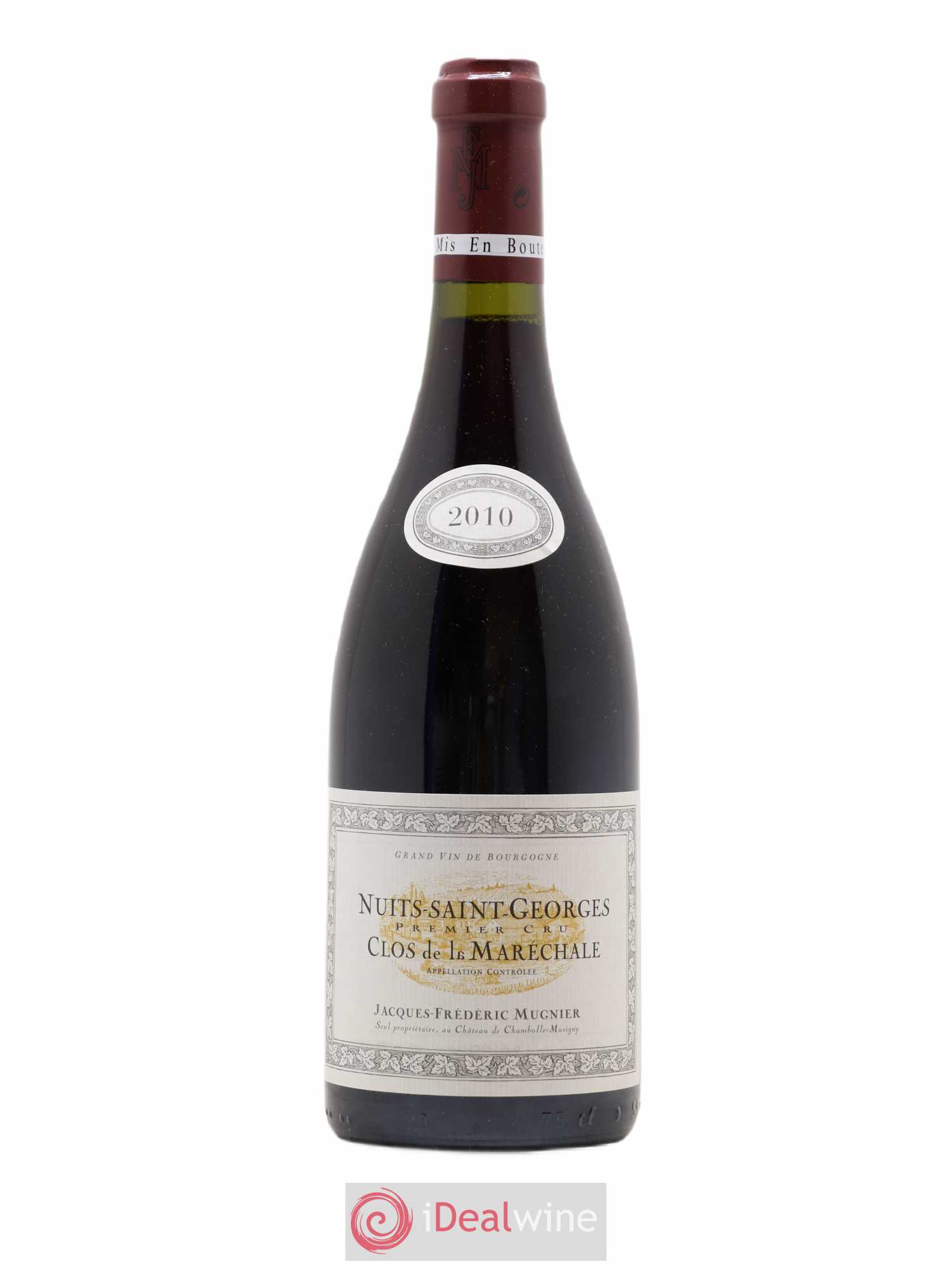 Nuits-Saint-Georges 1er Cru Clos de La Maréchale Jacques-Frédéric Mugnier 2010 - Lot de 1 bouteille - 0