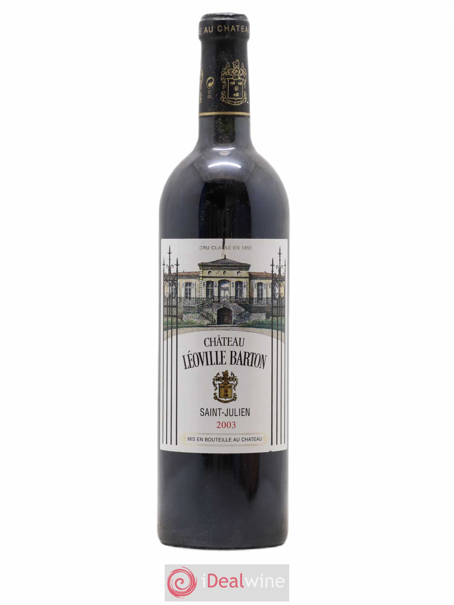 Château Léoville Barton 2ème Grand Cru Classé 2003 - Lot de 1 bouteille - 0
