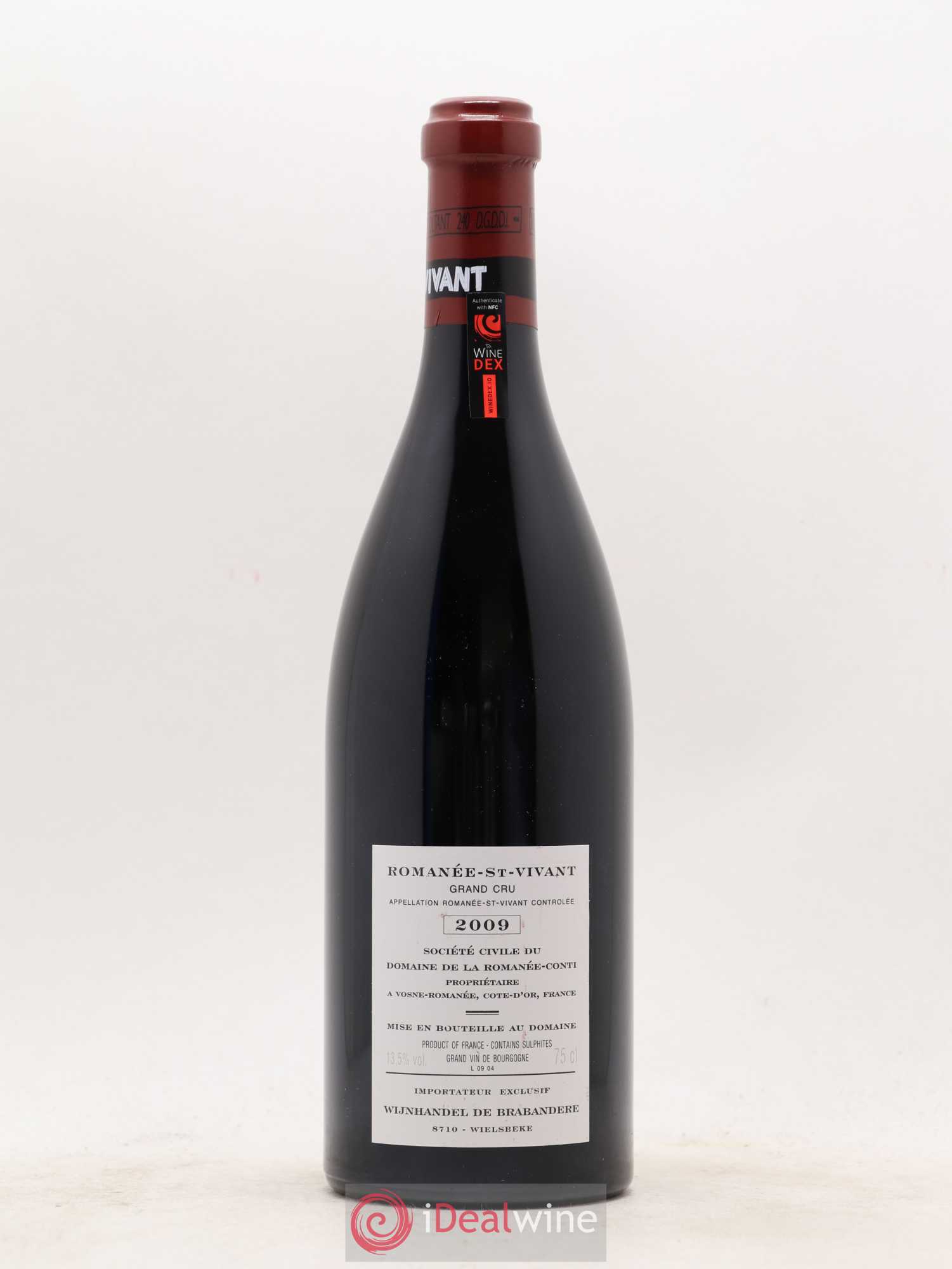 Romanée-Saint-Vivant Grand Cru Domaine de la Romanée-Conti 2009 - Lot de 1 bouteille - 1
