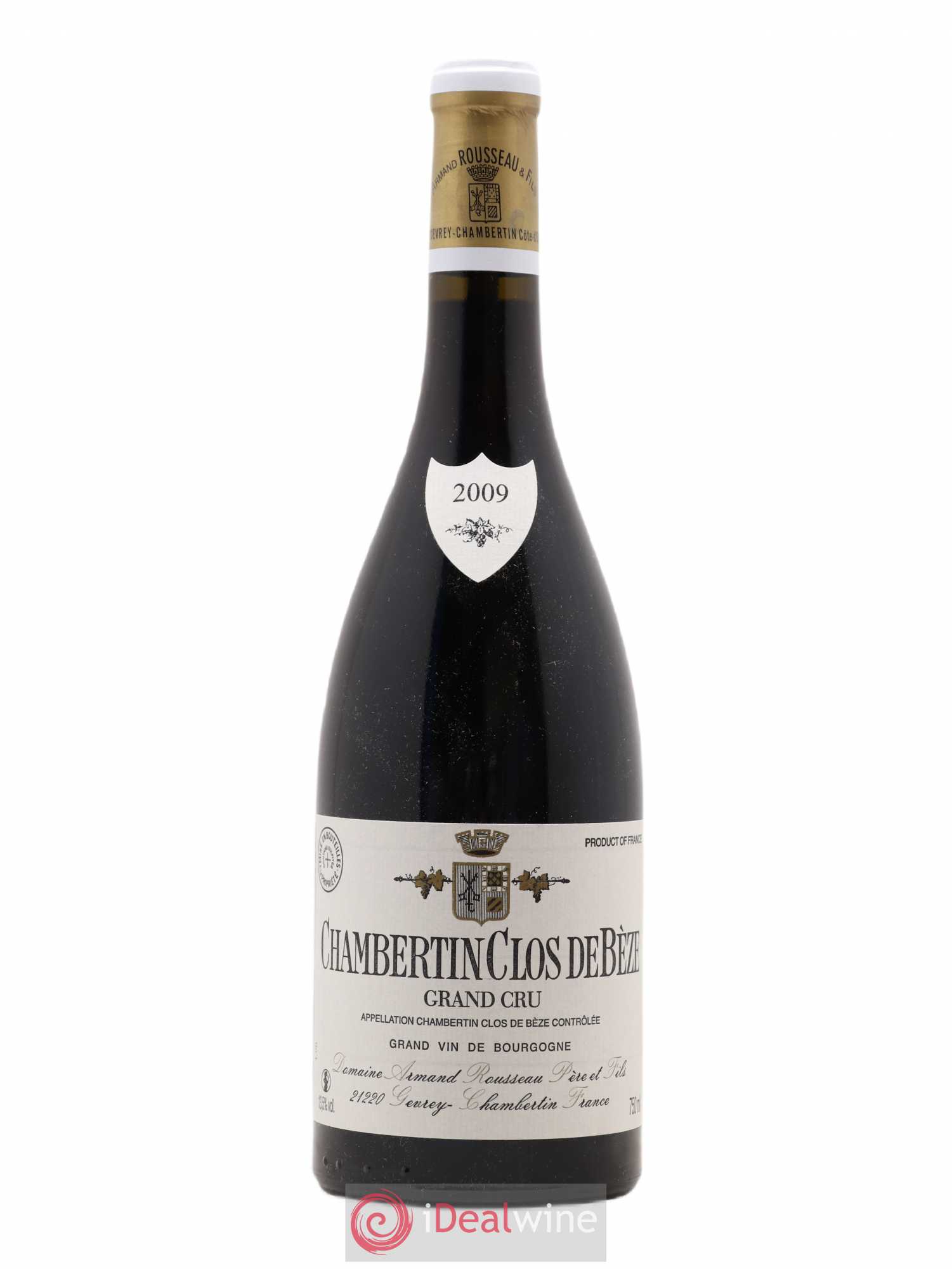 Chambertin Clos de Bèze Grand Cru Armand Rousseau (Domaine) 2009 - Lot de 1 bouteille - 0