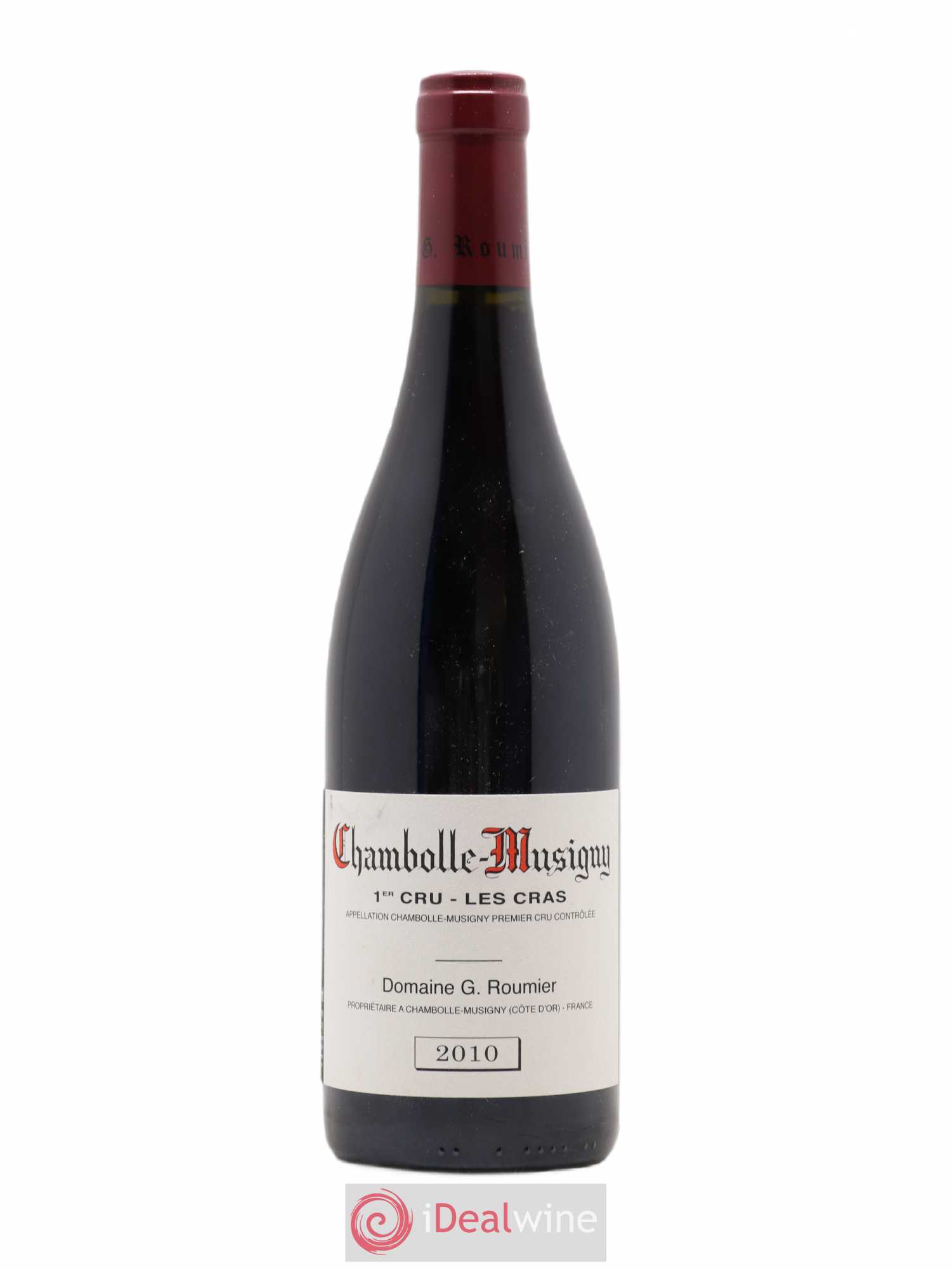 Chambolle-Musigny 1er Cru Les Cras Georges Roumier (Domaine) 2010 - Lot de 1 bouteille - 0