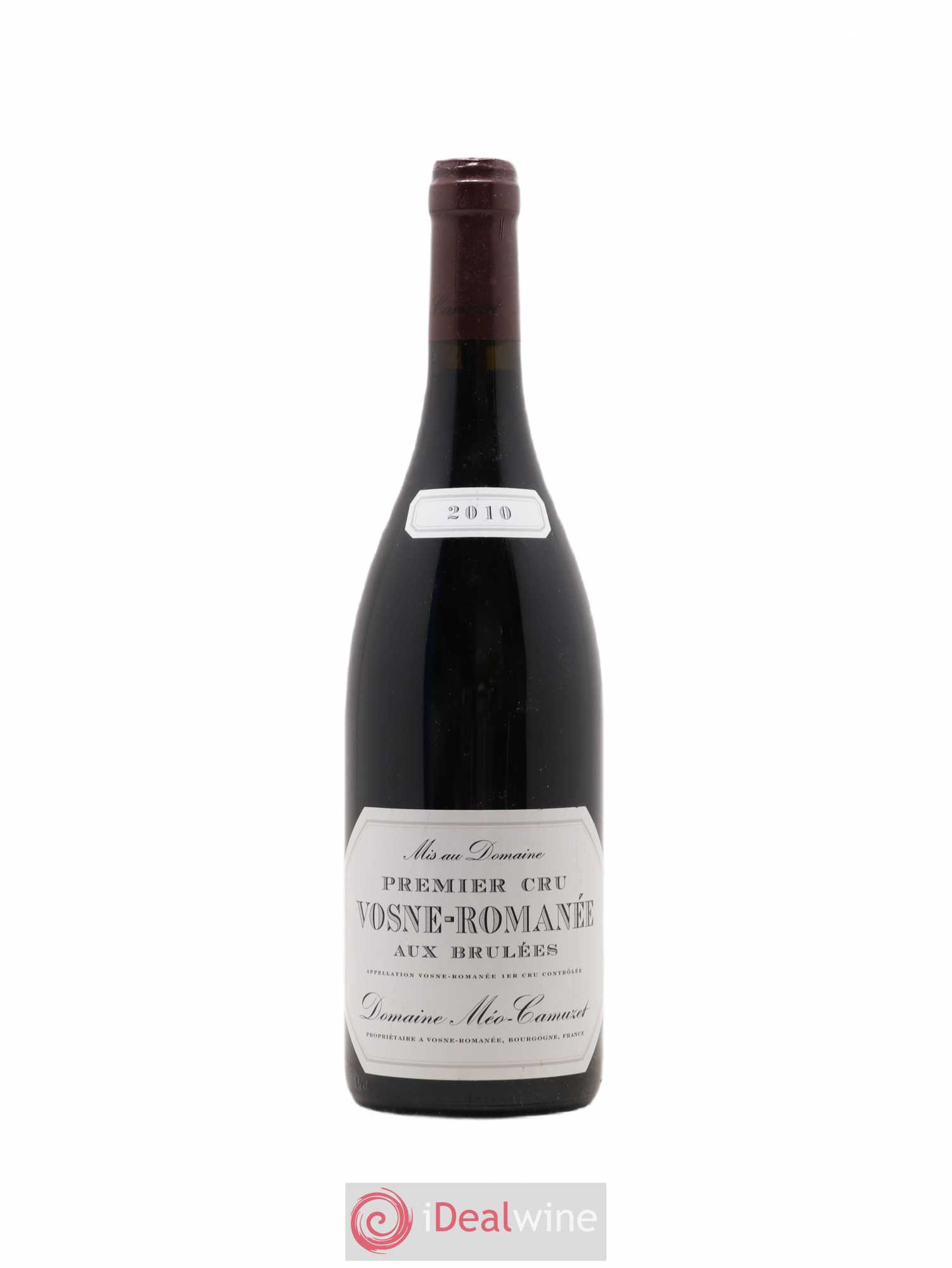 Vosne-Romanée 1er Cru Aux Brûlées Méo-Camuzet (Domaine) 2010 - Lot de 1 bouteille - 0