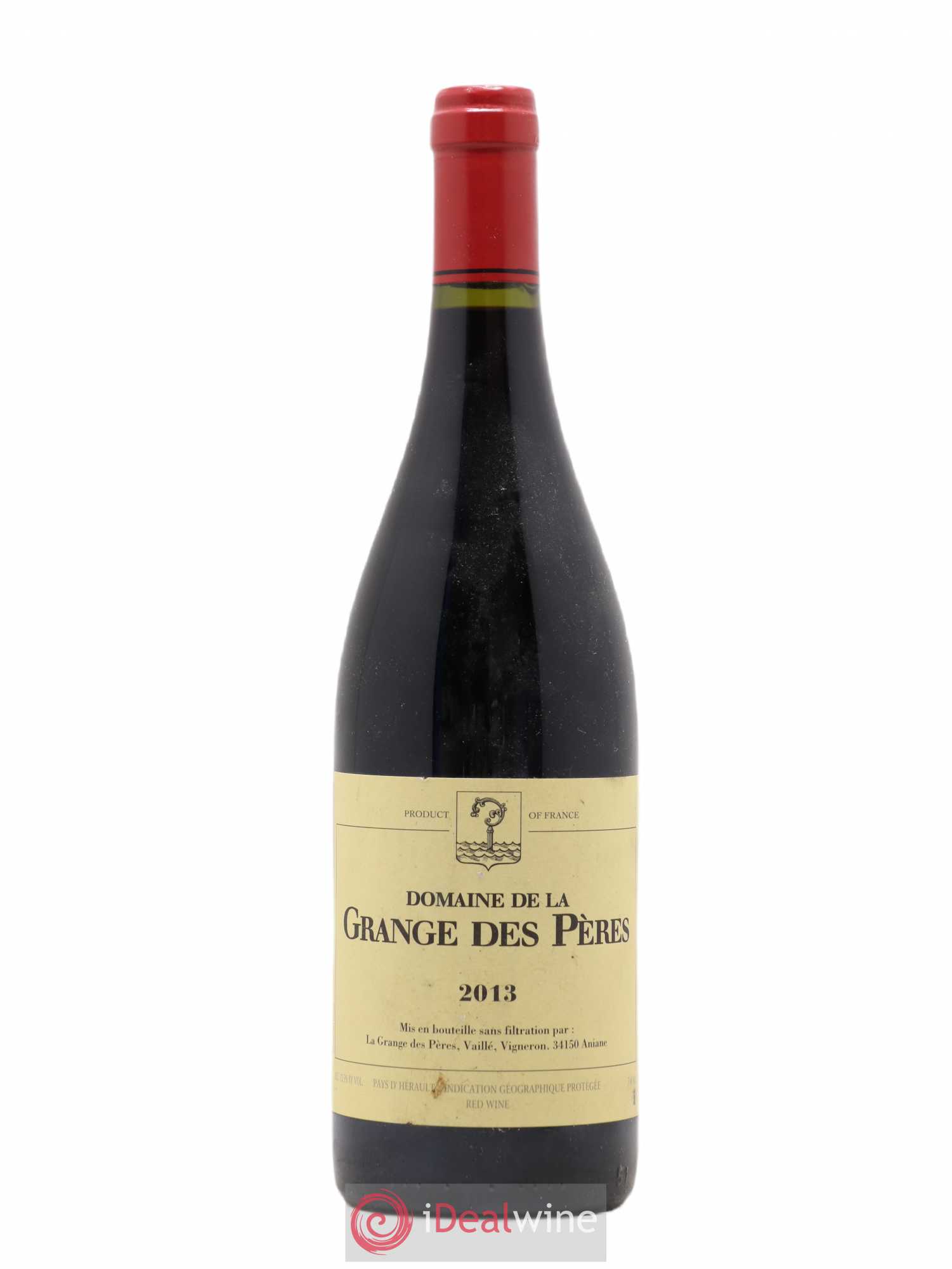 Pays d'Hérault Grange des Pères Laurent Vaillé 2013 - Lot de 1 bouteille - 0
