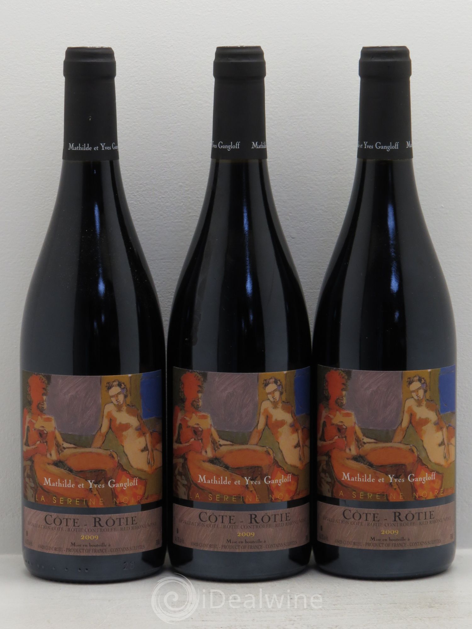 Côte-Rôtie La Sereine Noire Gangloff (Domaine) 2009 - Lot de 3 bouteilles - 0