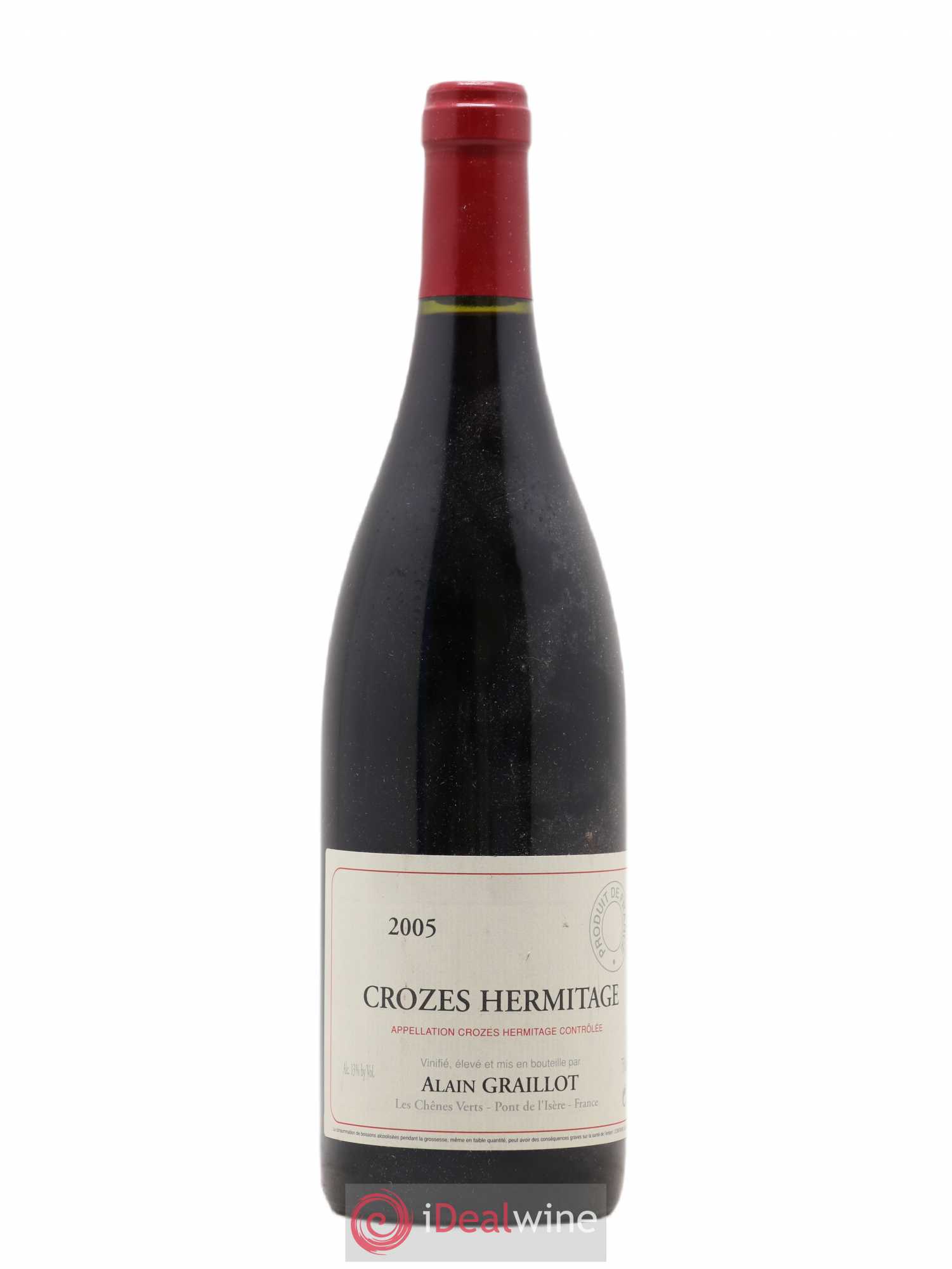Crozes-Hermitage Domaine Graillot 2005 - Lot de 1 bouteille - 0