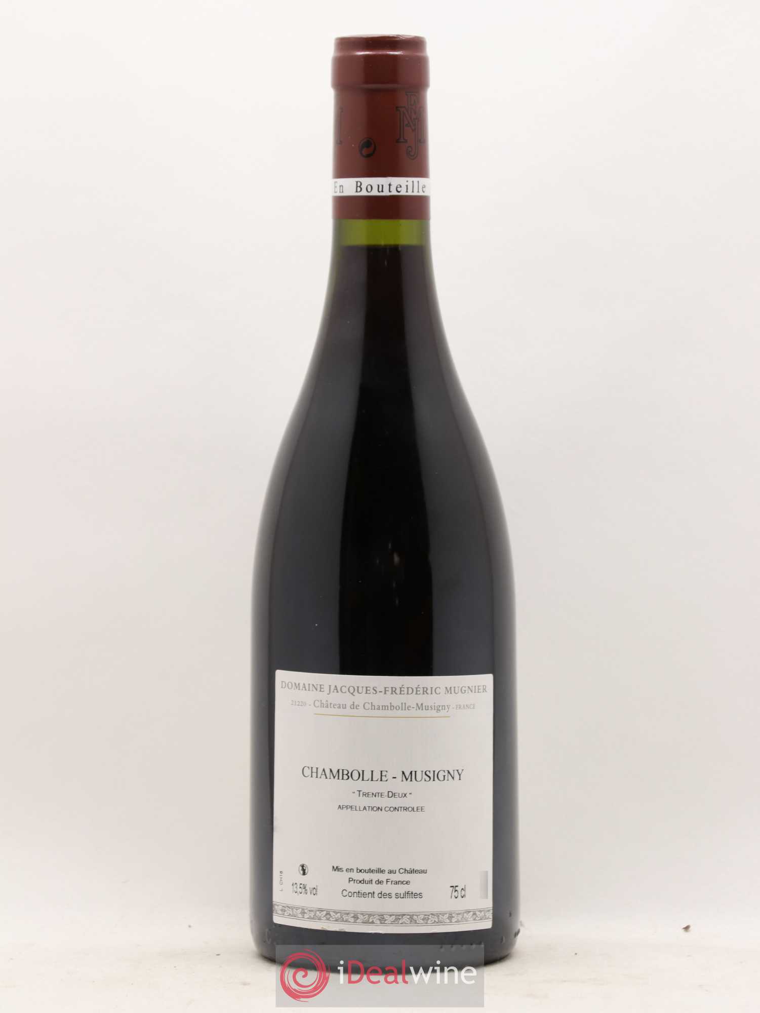 Chambolle-Musigny Trente deux Jacques-Frédéric Mugnier 2016 - Lot de 1 bouteille - 1
