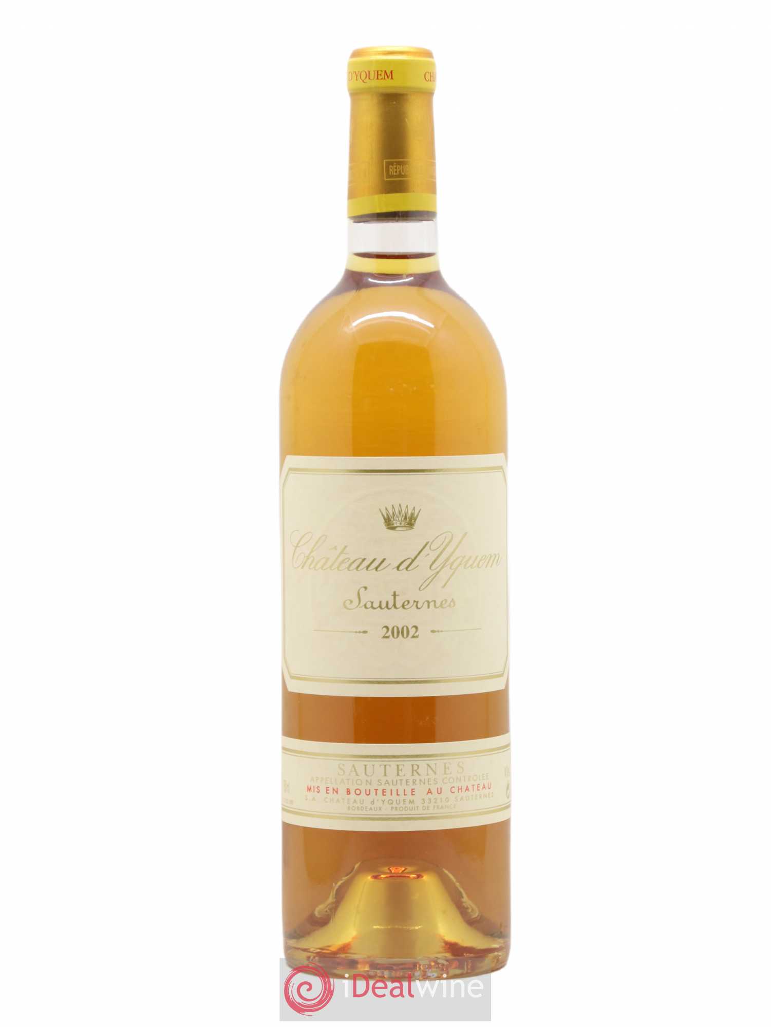 Château d' Yquem 1er Cru Classé Supérieur 2002 - Lotto di 1 bottiglia - 0