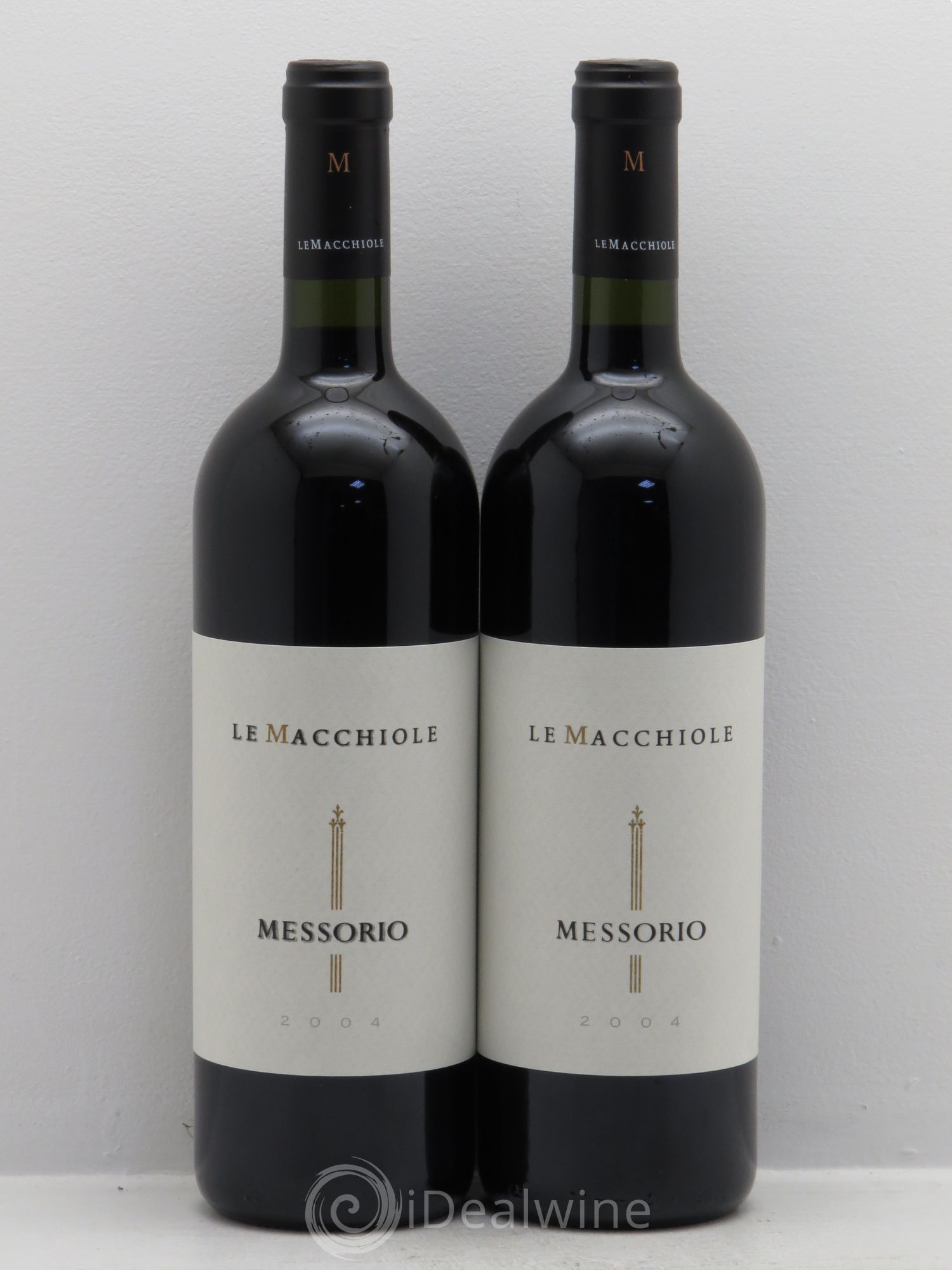 Toscana IGT Le Macchiole Messorio 2004 - Lot de 2 bouteilles - 0
