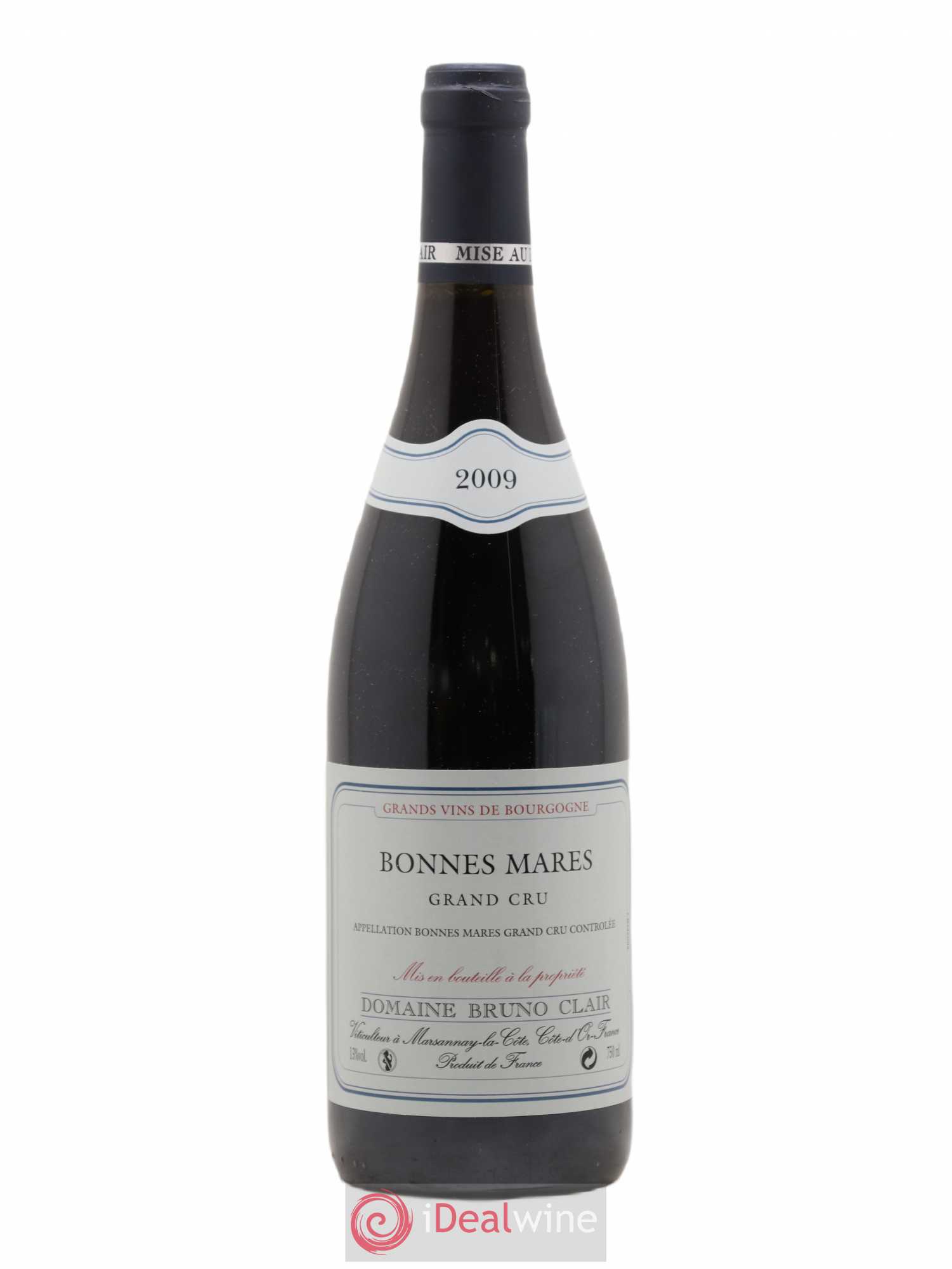 Bonnes-Mares Grand Cru Bruno Clair (Domaine) 2009 - Lot de 1 bouteille - 0
