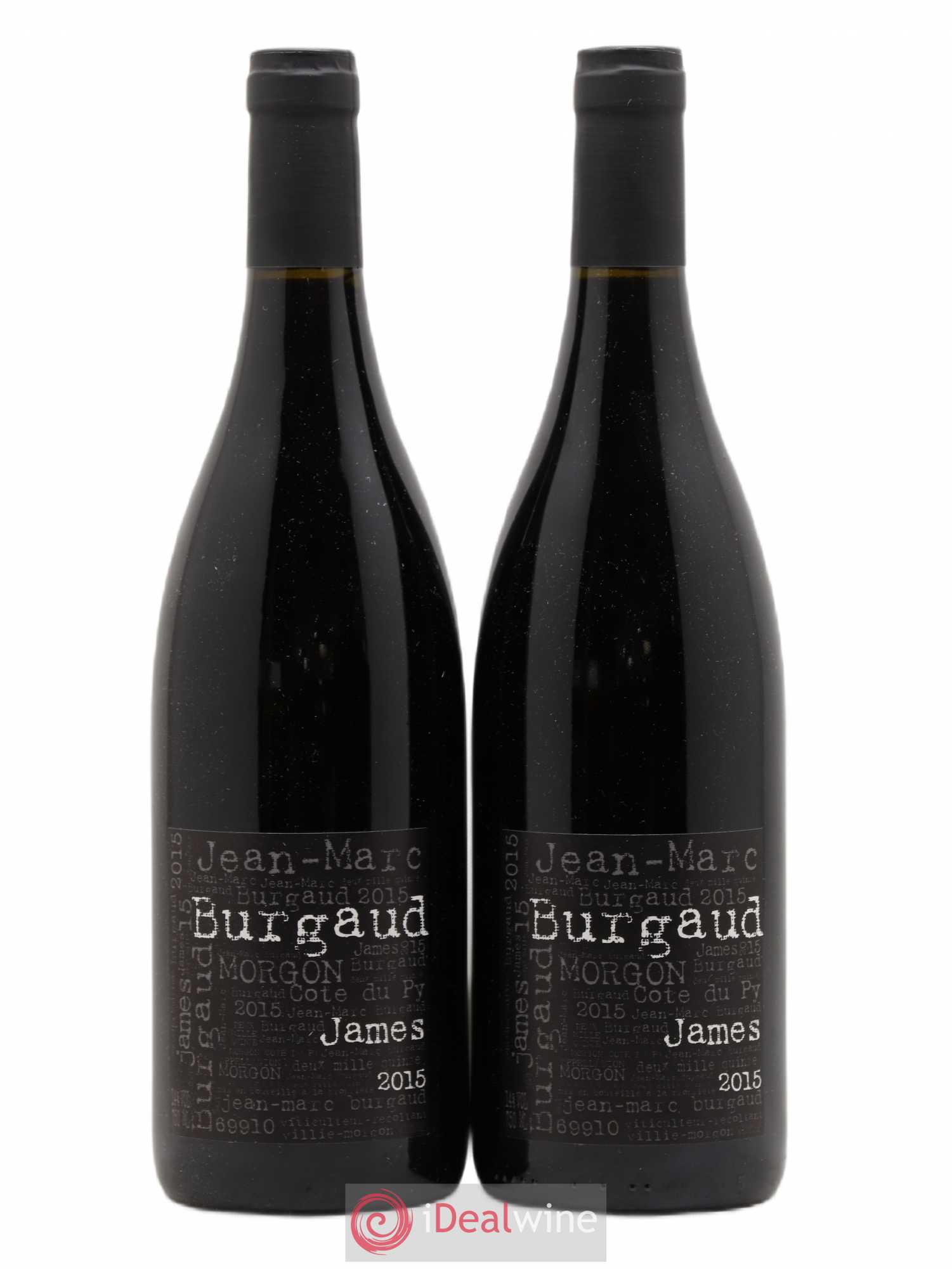 Morgon Côte du Py James Jean-Marc Burgaud (Domaine) Javenieres 2015 - Lot de 2 bouteilles - 0