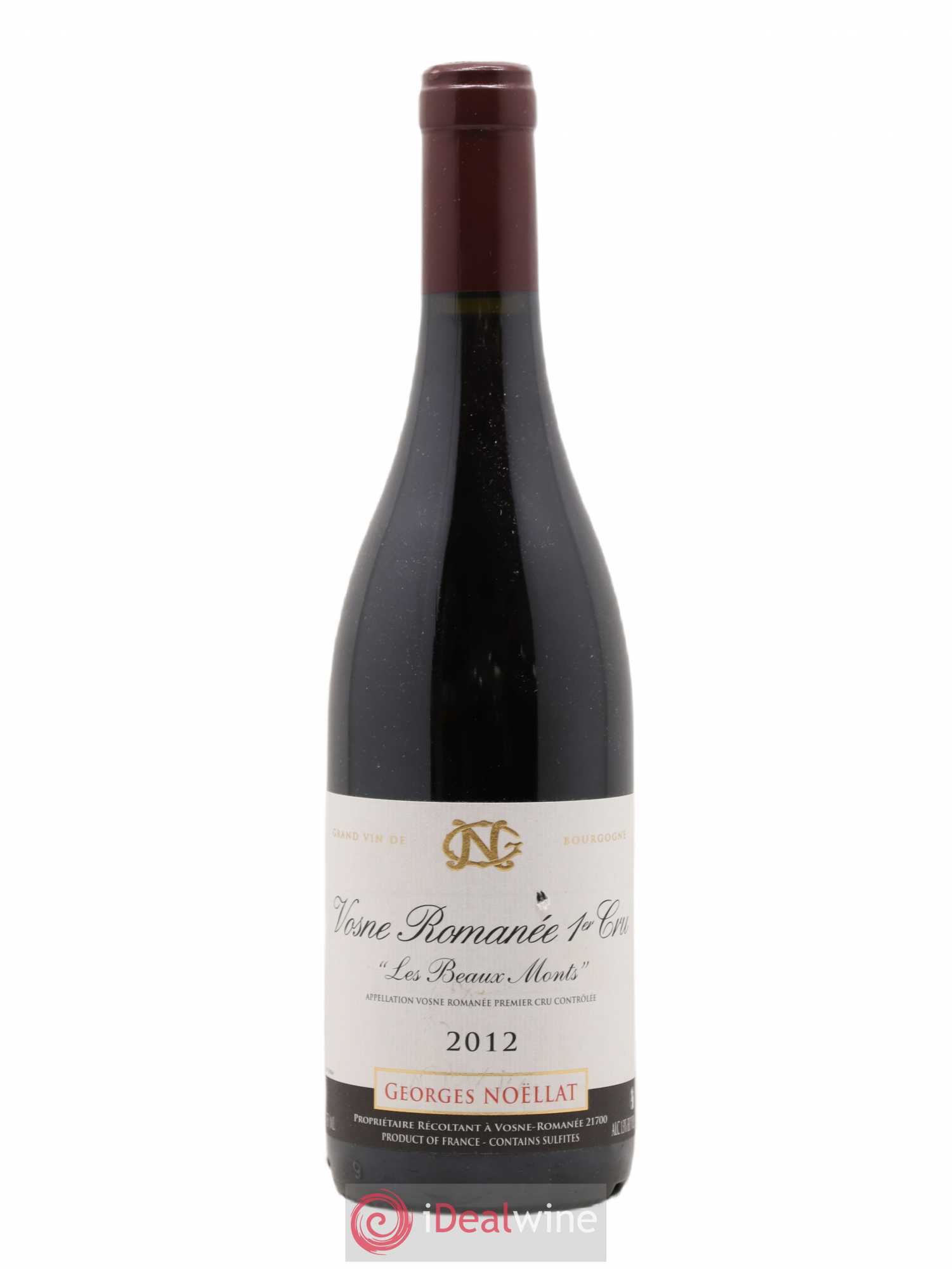 Vosne-Romanée 1er Cru Les Beaux Monts Georges Noëllat (Domaine) 2012 - Lot de 1 bouteille - 0