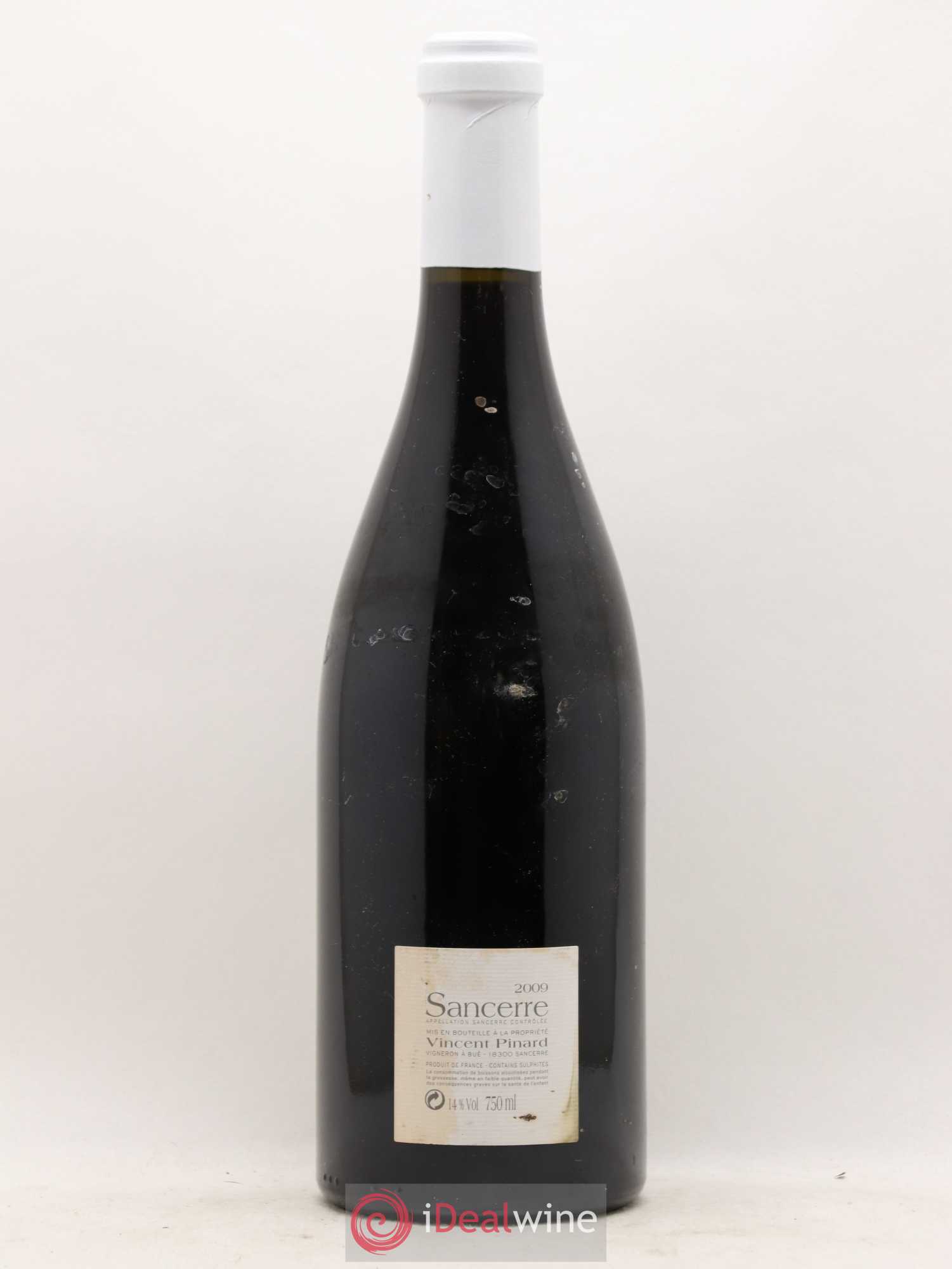 Sancerre Vendanges Entières Vincent Pinard 2009 - Lot de 1 bouteille - 1