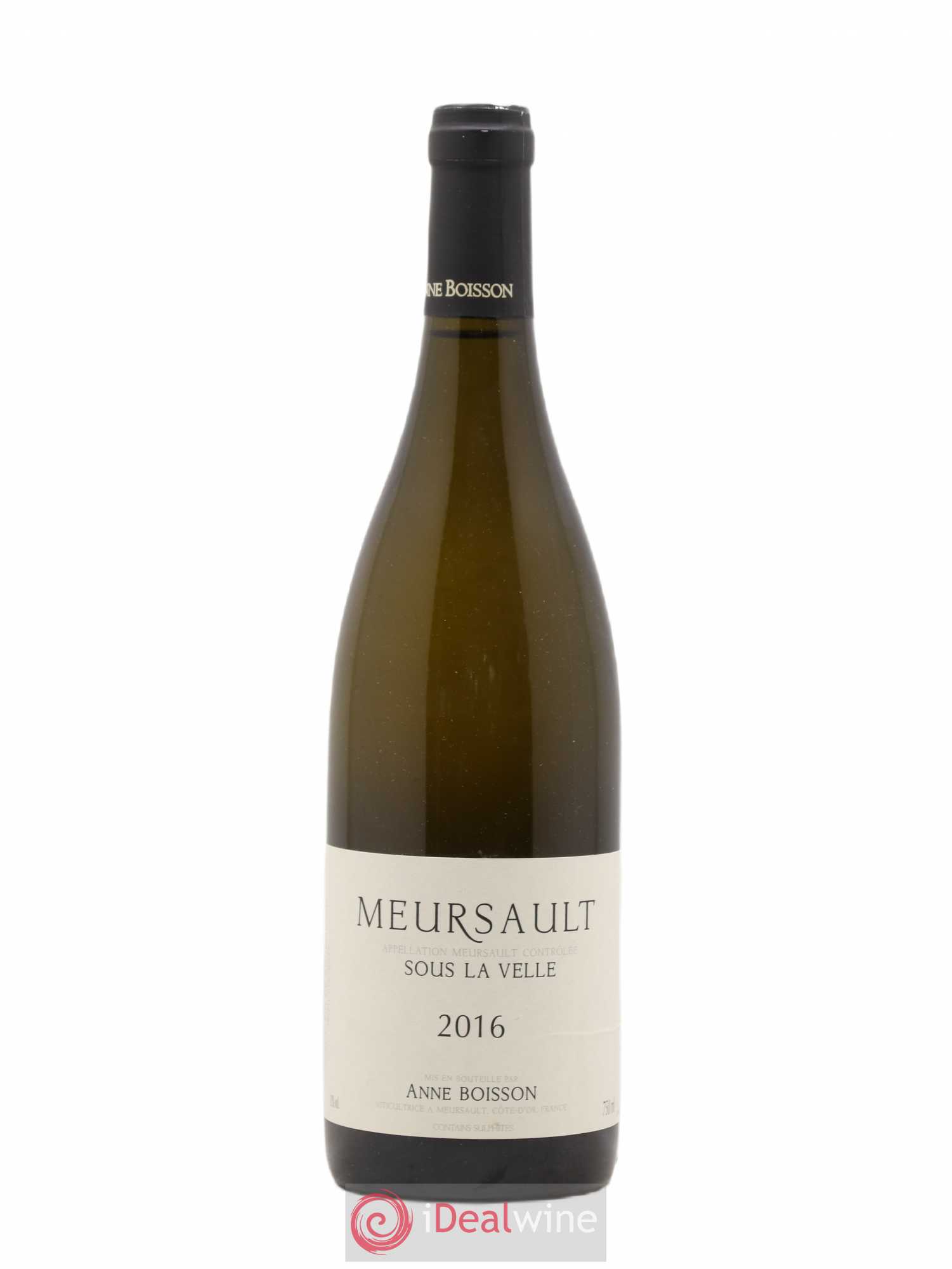 Meursault Sous la Velle Anne Boisson 2016 - Lot de 1 bouteille - 0