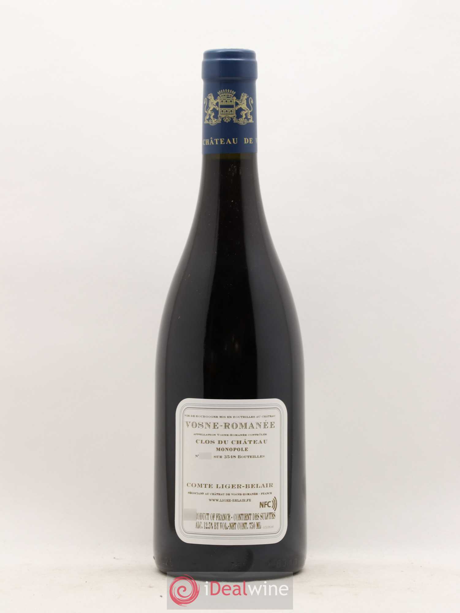 Vosne-Romanée Clos du Château Comte Liger-Belair (Domaine du) 2016 - Posten von 1 Flasche - 1