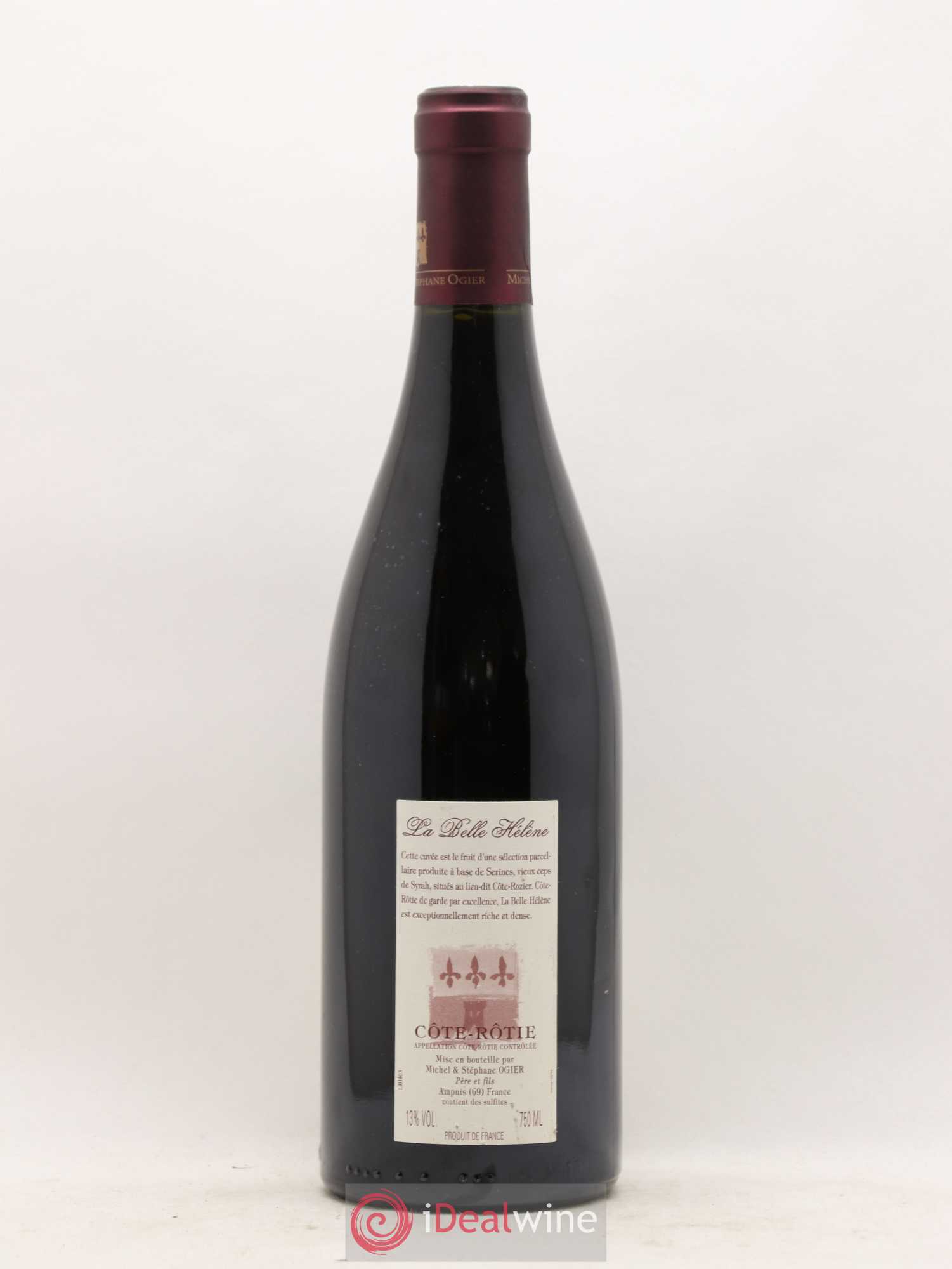 Côte-Rôtie La Belle Hélène Stéphane Ogier 2006 - Lot de 1 bouteille - 1