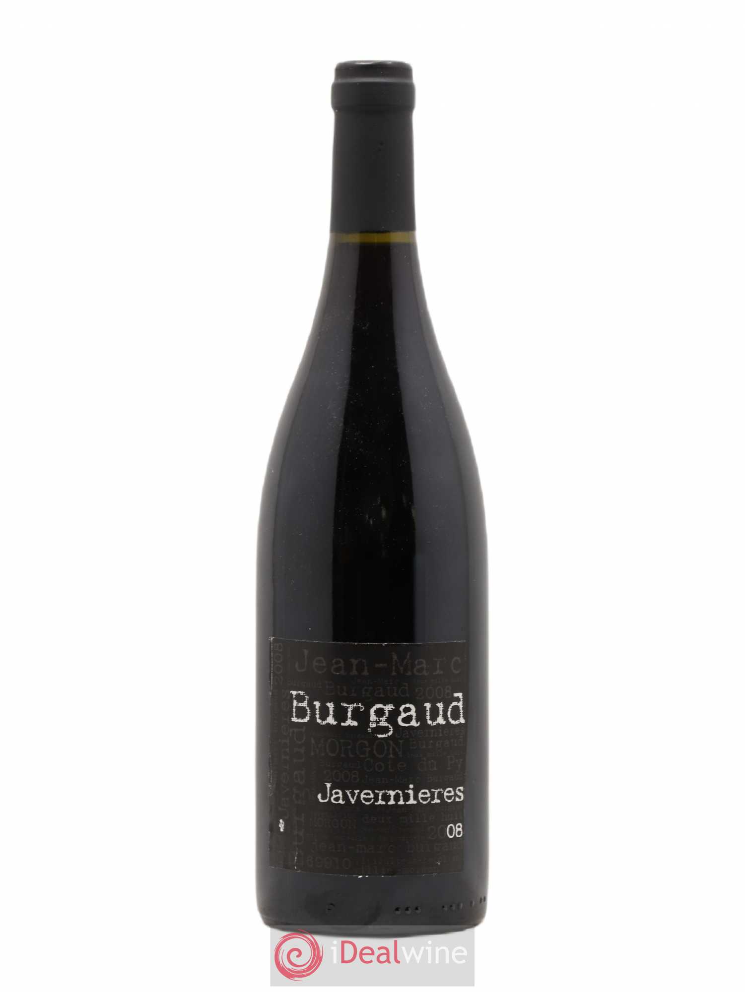Morgon Côte du Py Javernières Jean-Marc Burgaud (Domaine) 2008 - Lot de 1 bouteille - 0