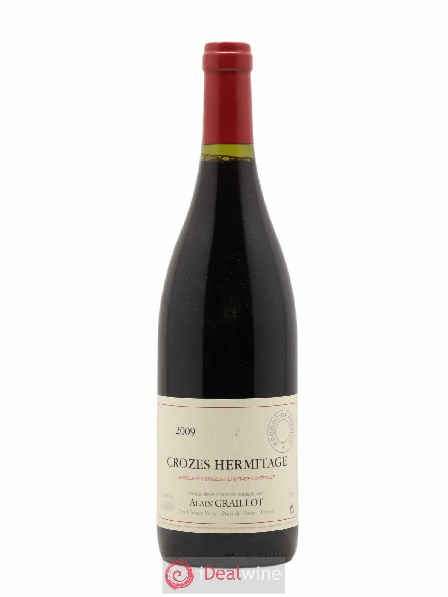Crozes-Hermitage Domaine Graillot 2009 - Lot de 1 bouteille - 0