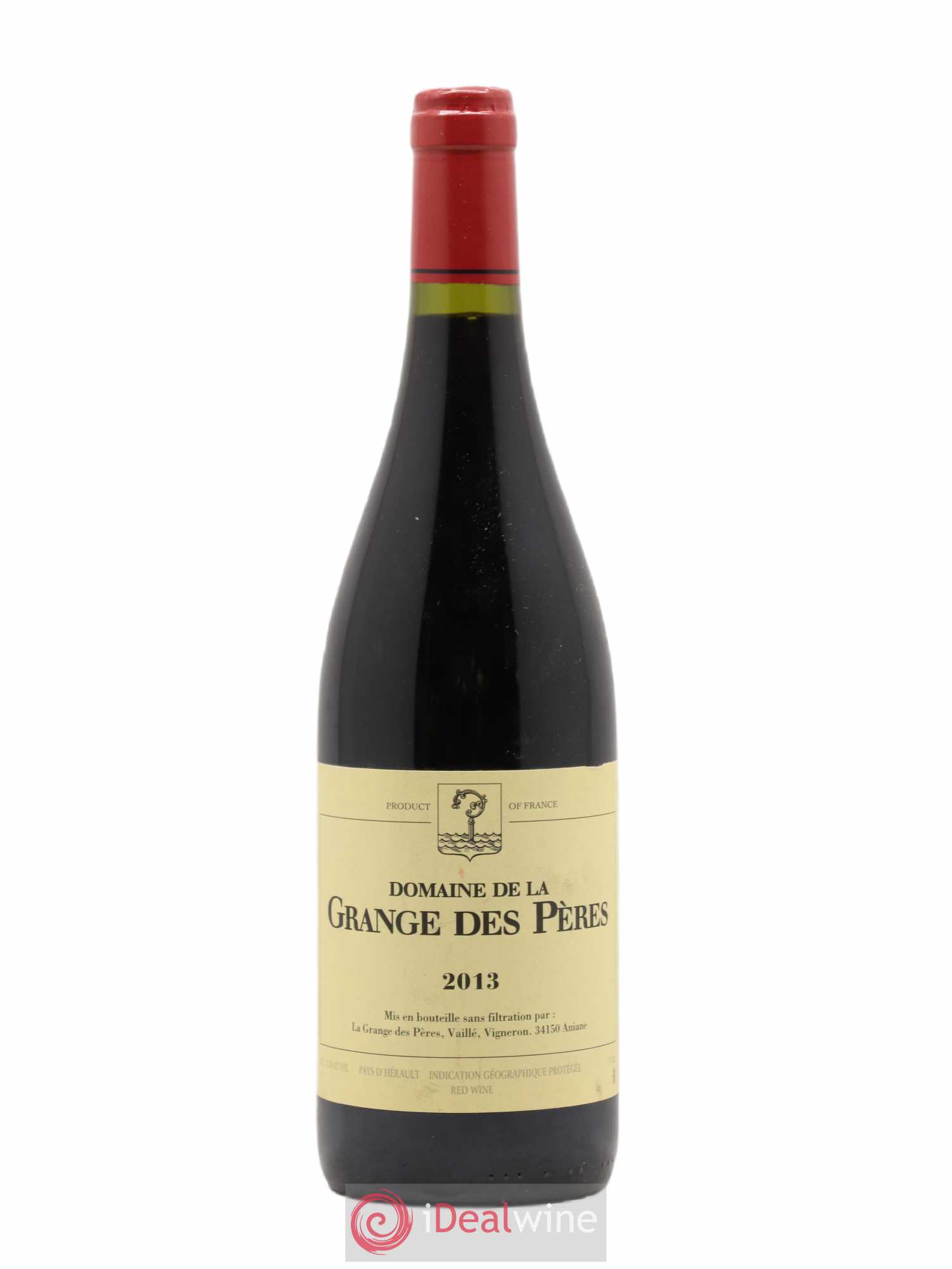Pays d'Hérault Grange des Pères Laurent Vaillé 2013 - Lot de 1 bouteille - 0